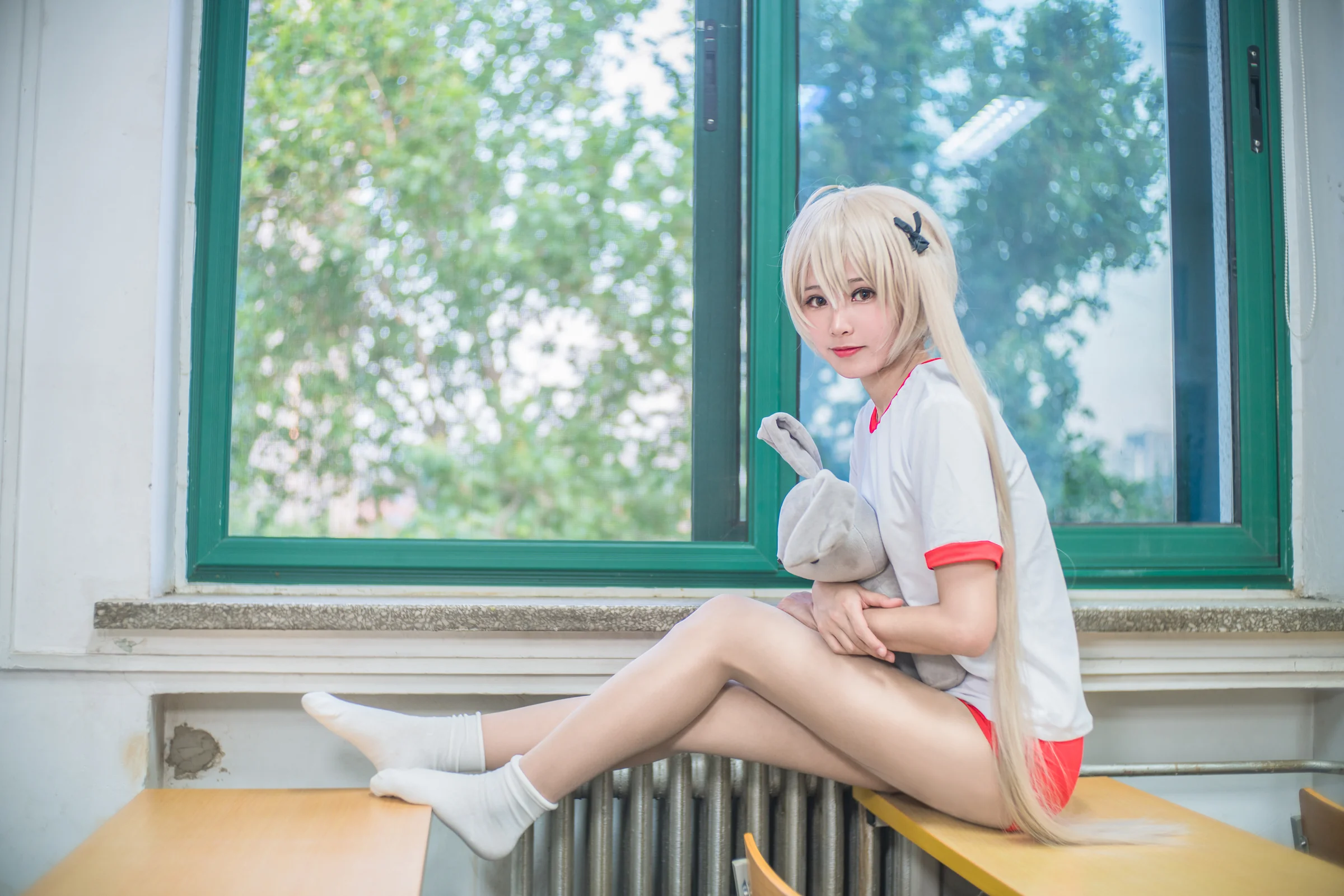 缘之空穹妹体操服COS写真