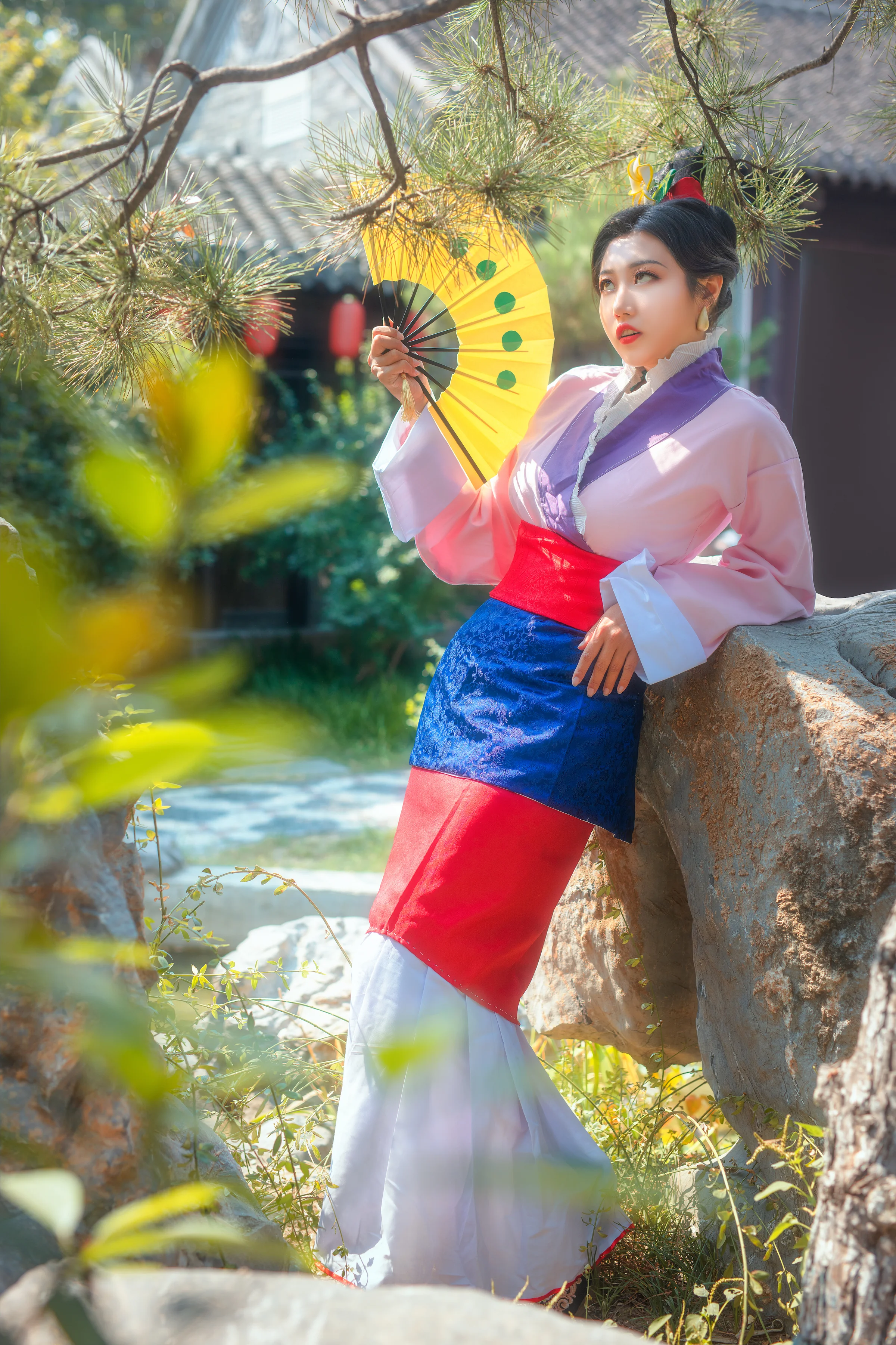 迪士尼花木兰COS写真