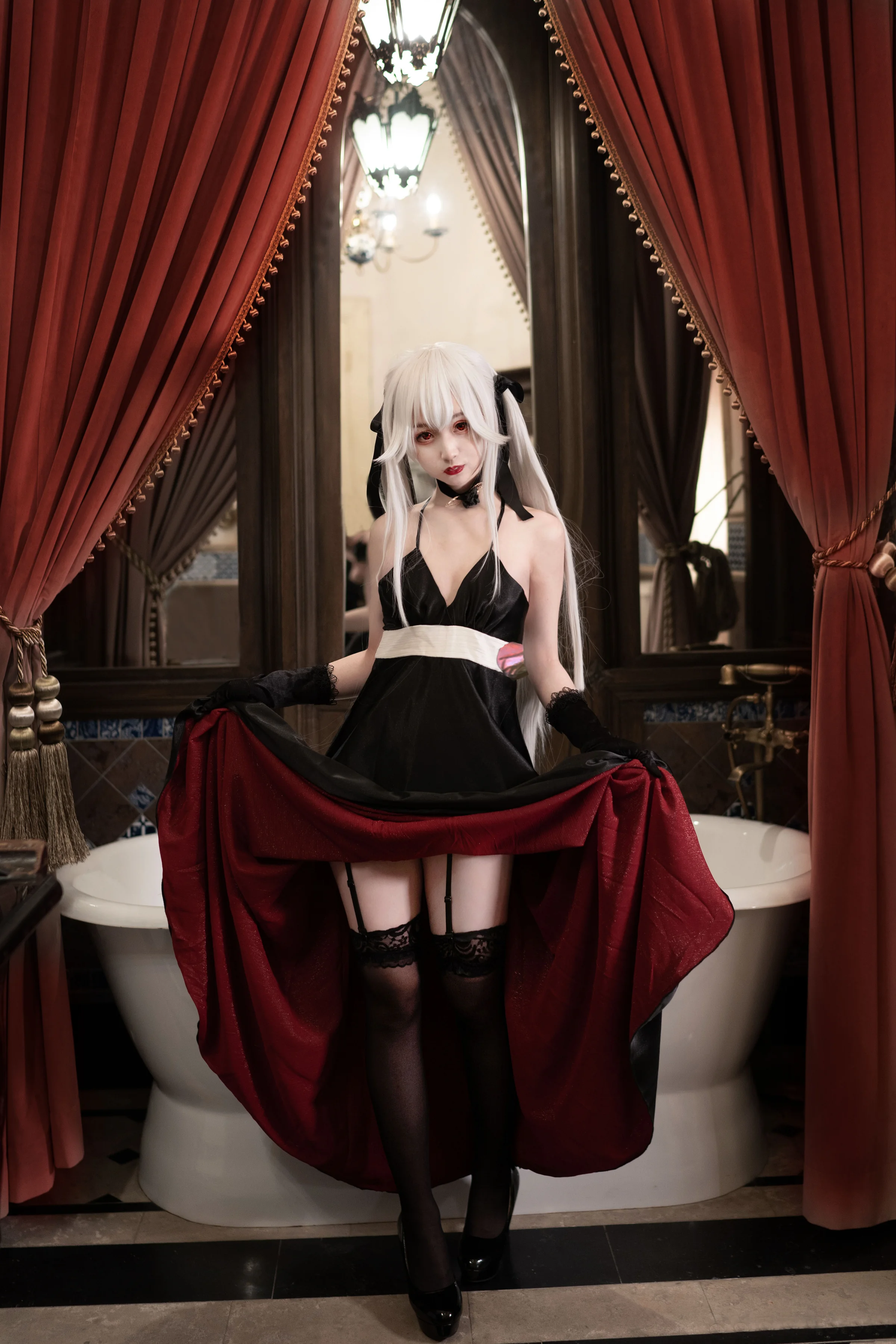 美少女万华镜 -被诅咒之传说少女 篝之雾枝礼服COS写真