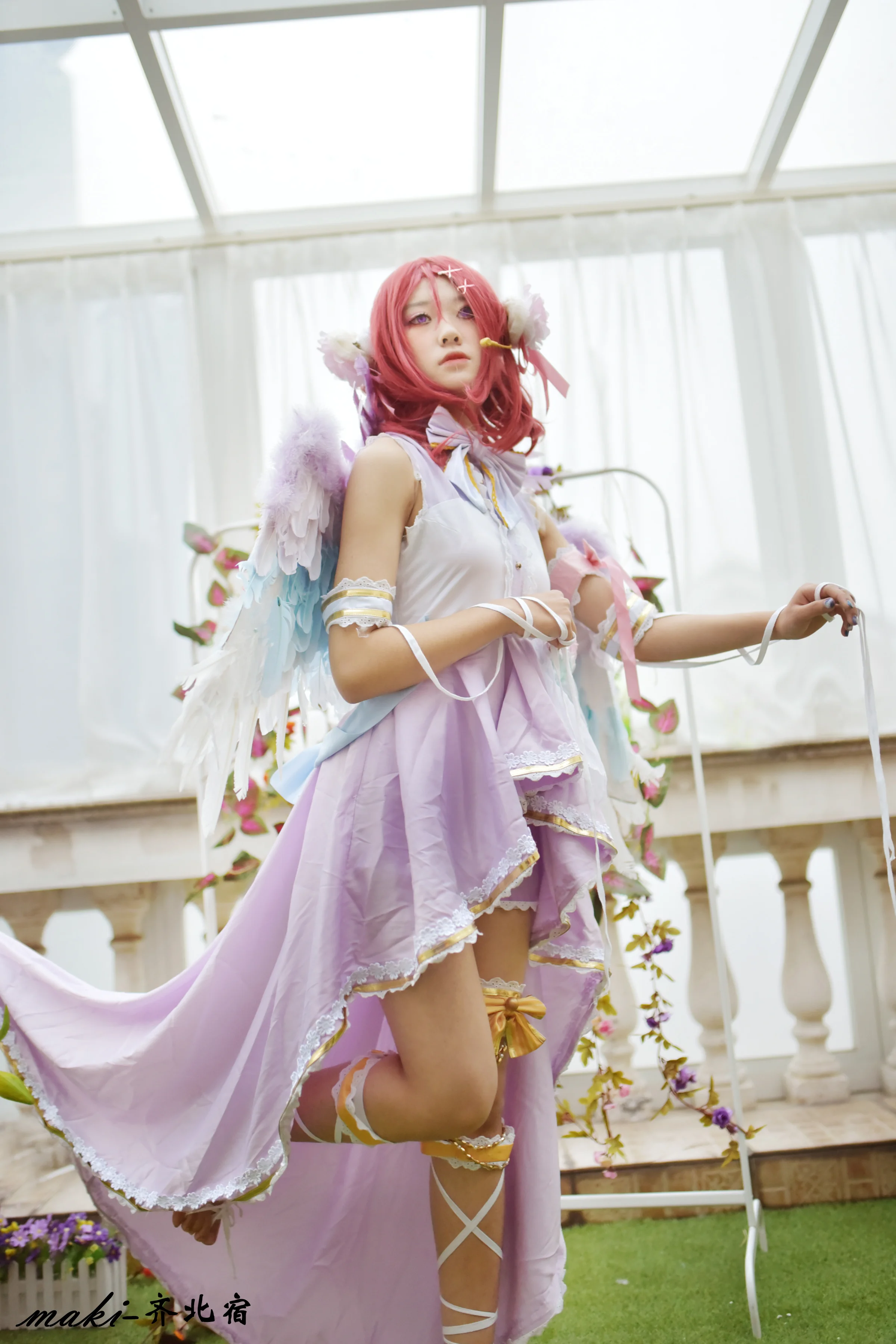 lovelive！西木野真姬白情觉醒COS写真