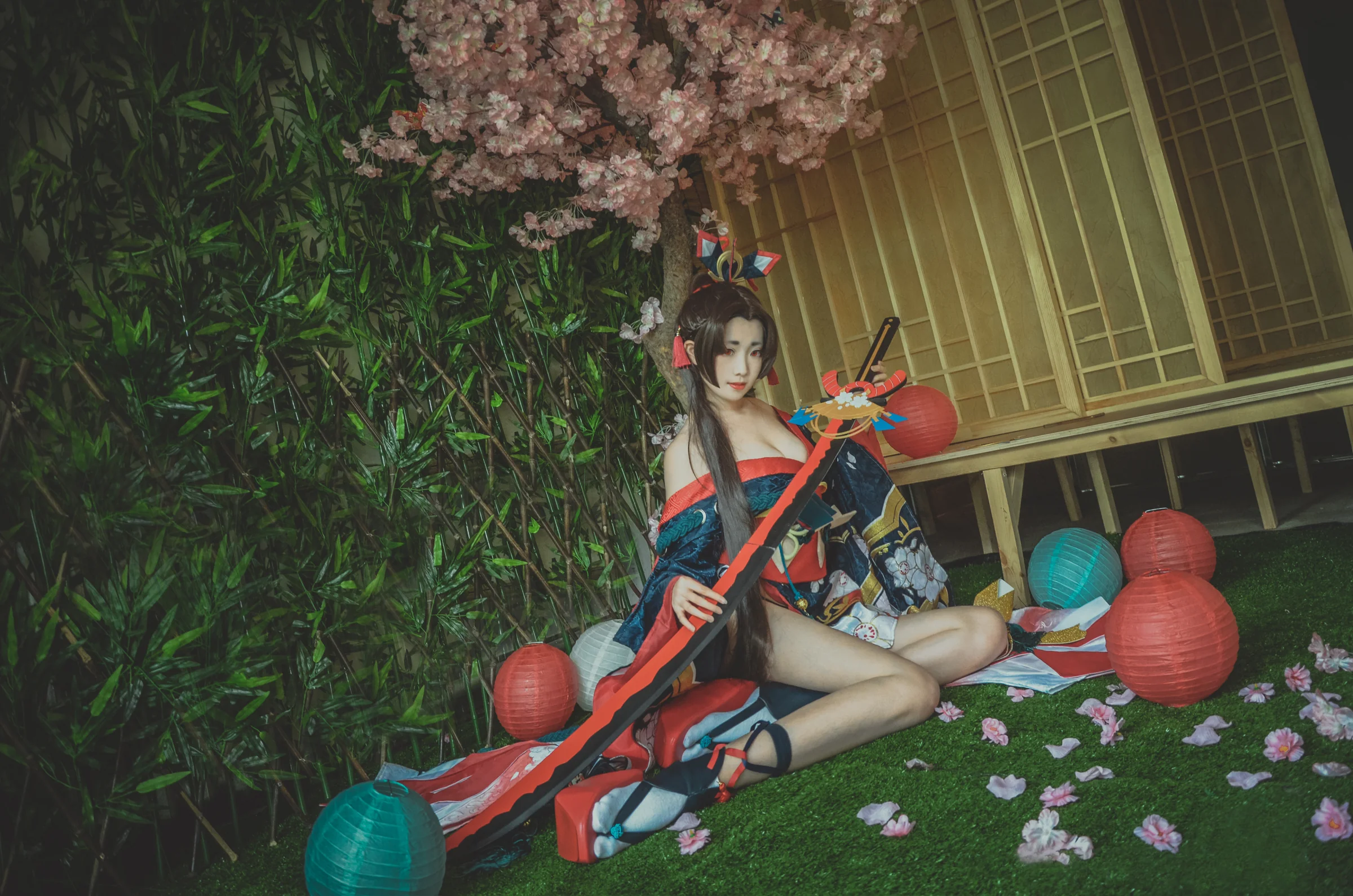 阴阳师 妖刀姬COS写真