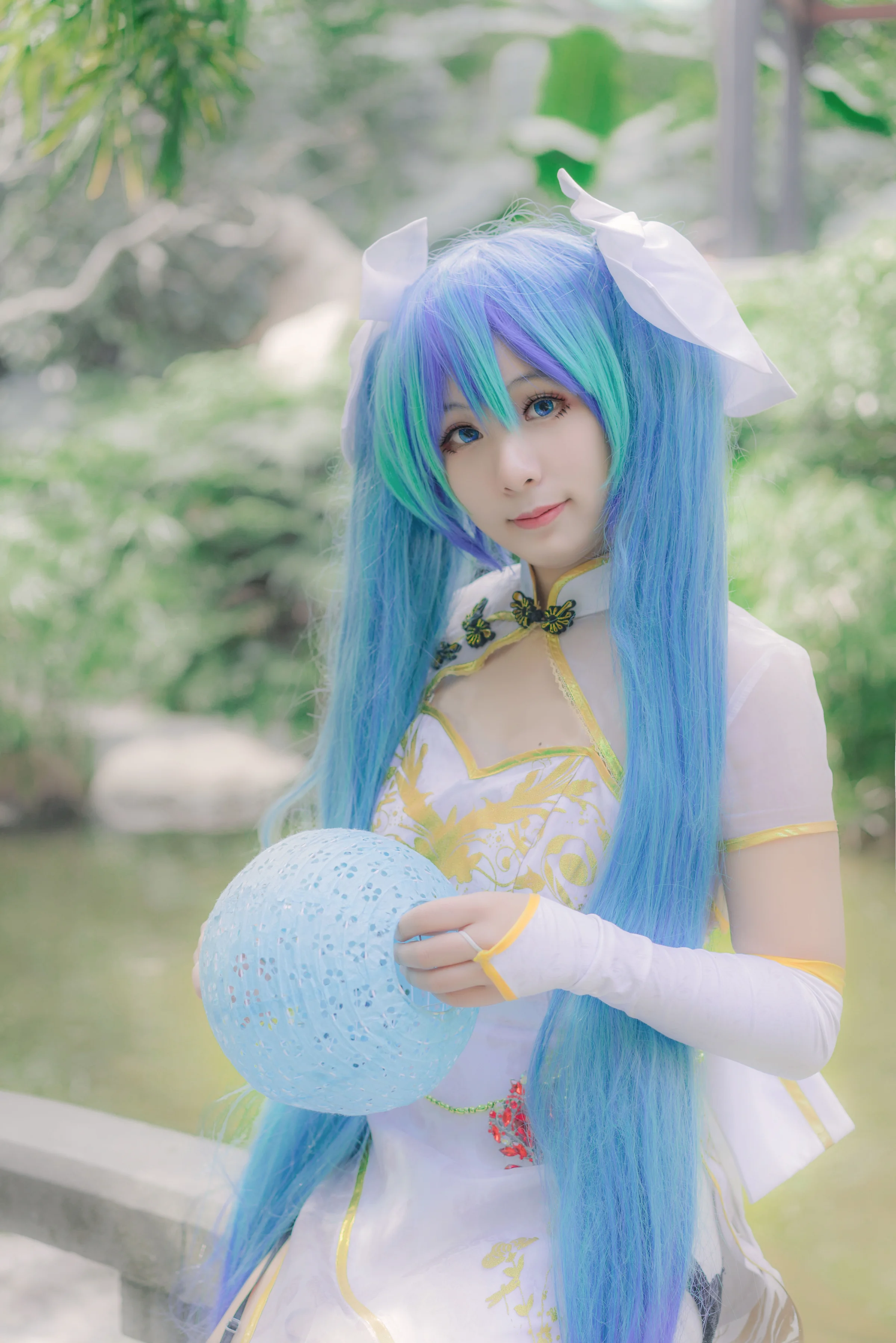 VOCALOIDmiku金丝雀COS写真