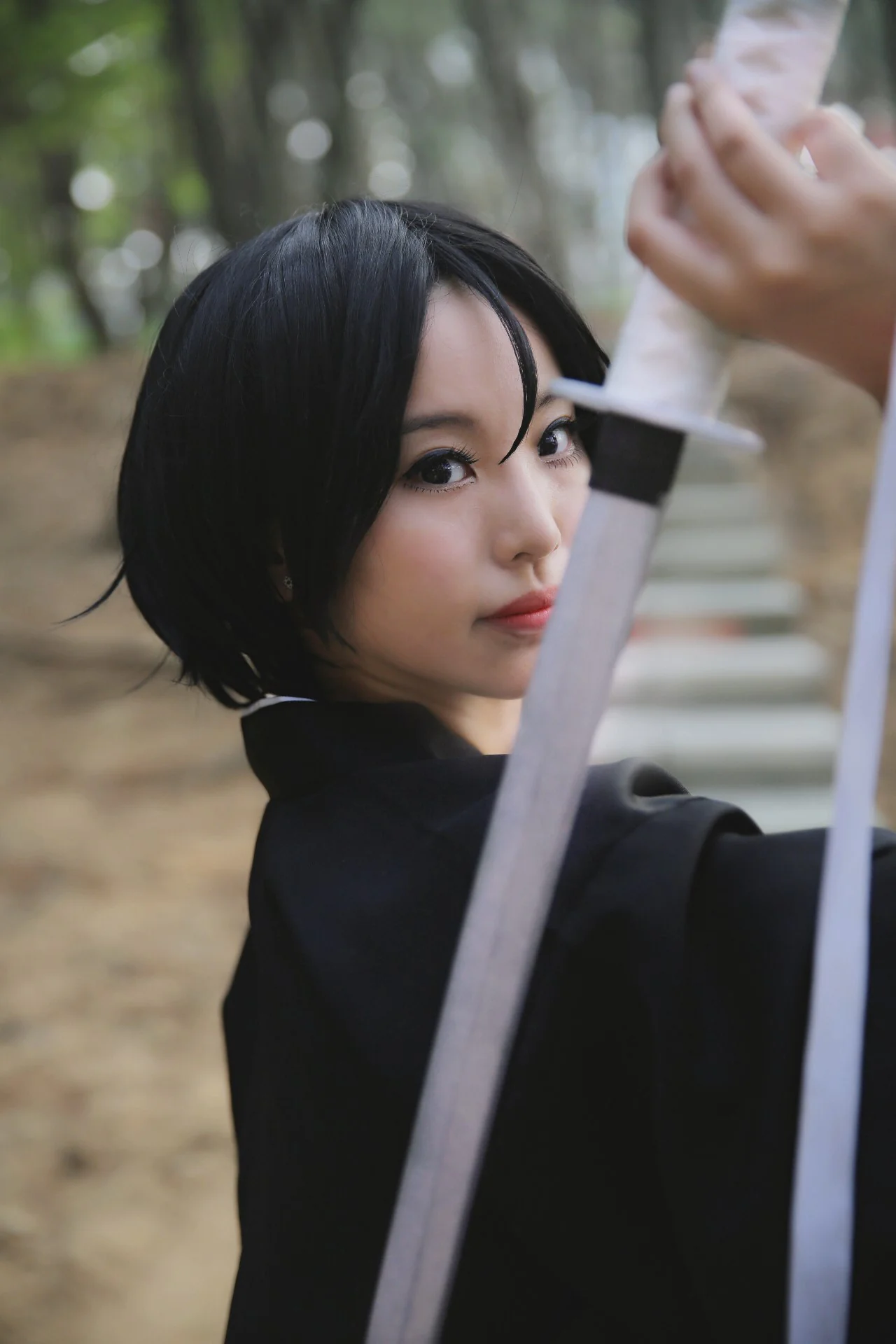 死神 朽木露琪亚COS写真