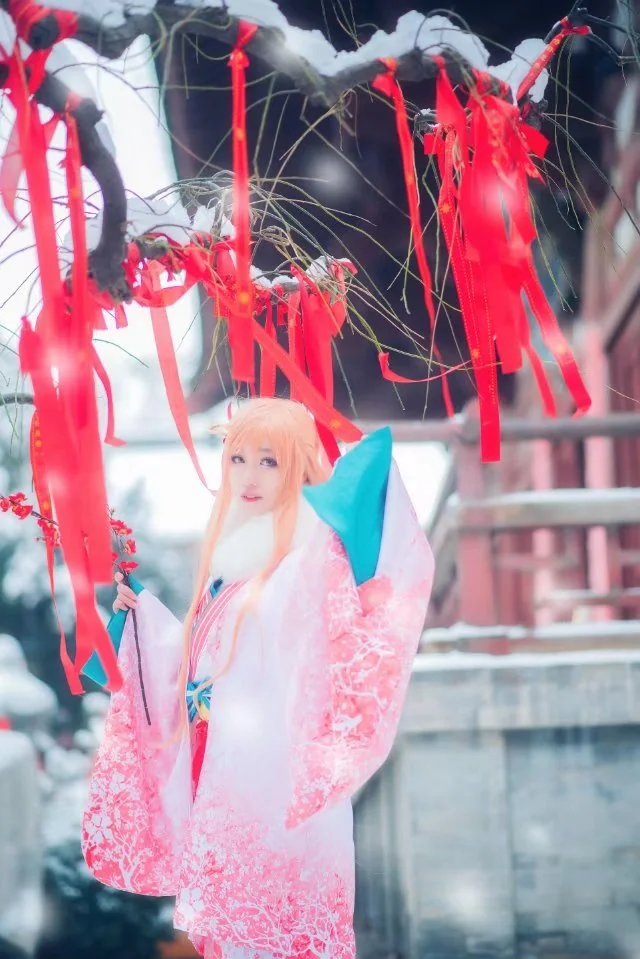 刀剑神域 亚斯娜COS写真