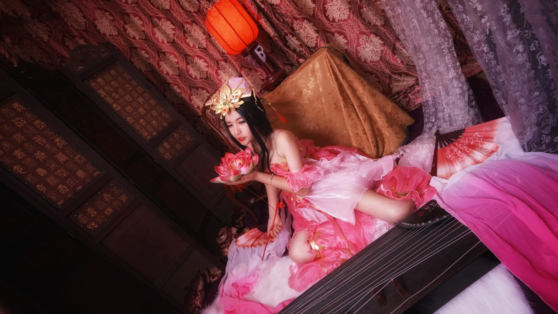 剑网三 七秀胧纱·蚩灵COS写真