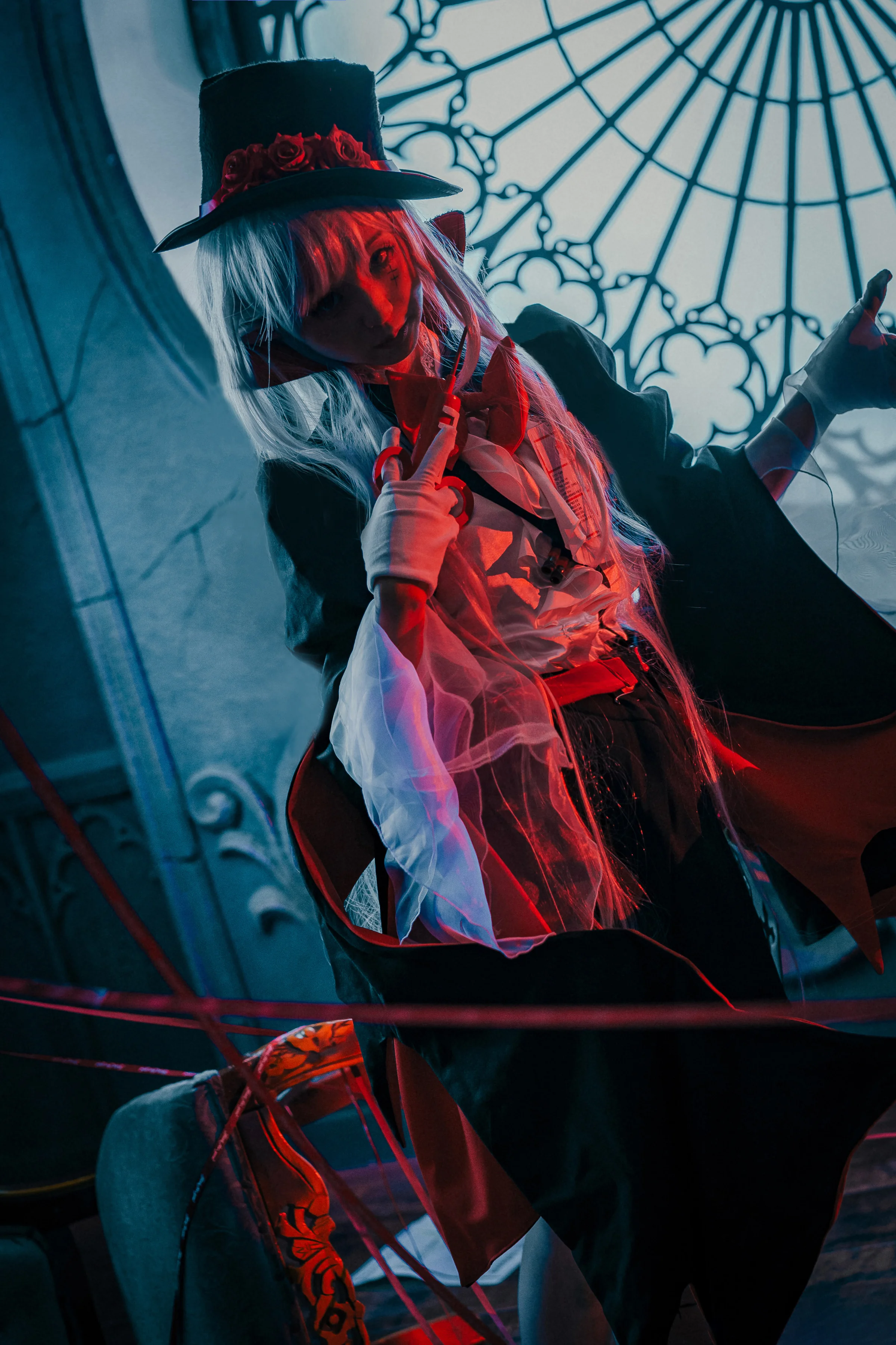 明日方舟 华法琳巫异盛宴COS写真