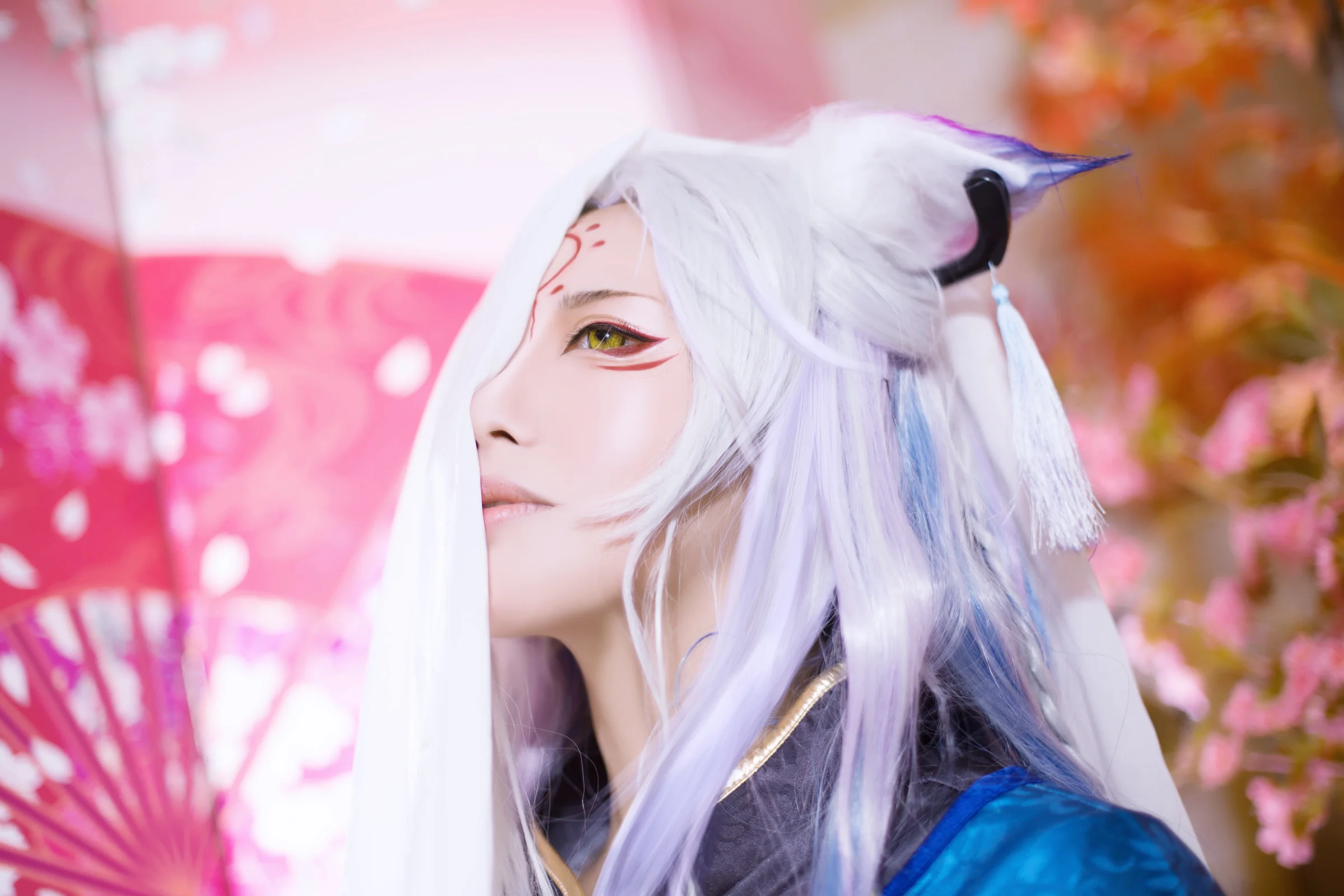 阴阳师妖狐觉醒皮肤COS写真