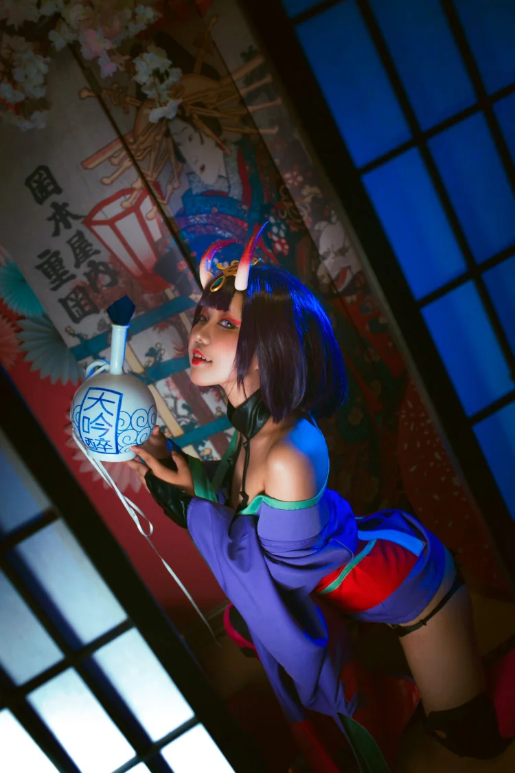 Fate/GrandOrder 酒吞童子COS写真