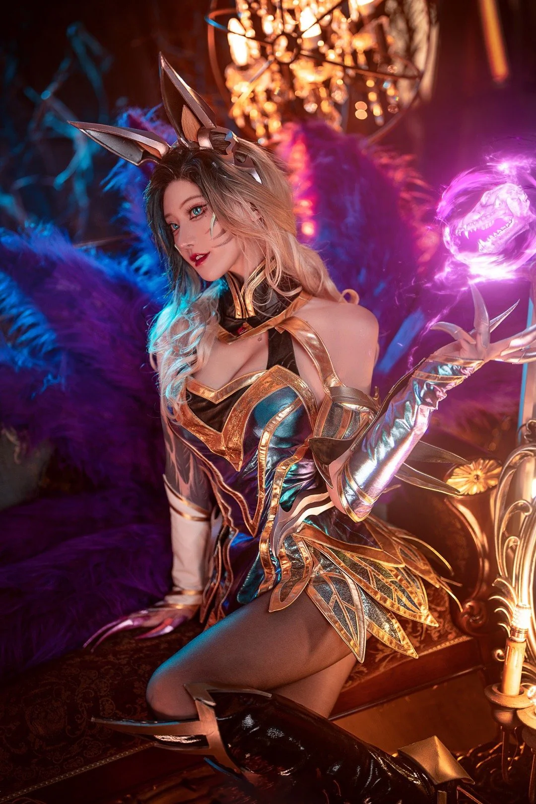 《英雄联盟》魔女阿狸COS写真