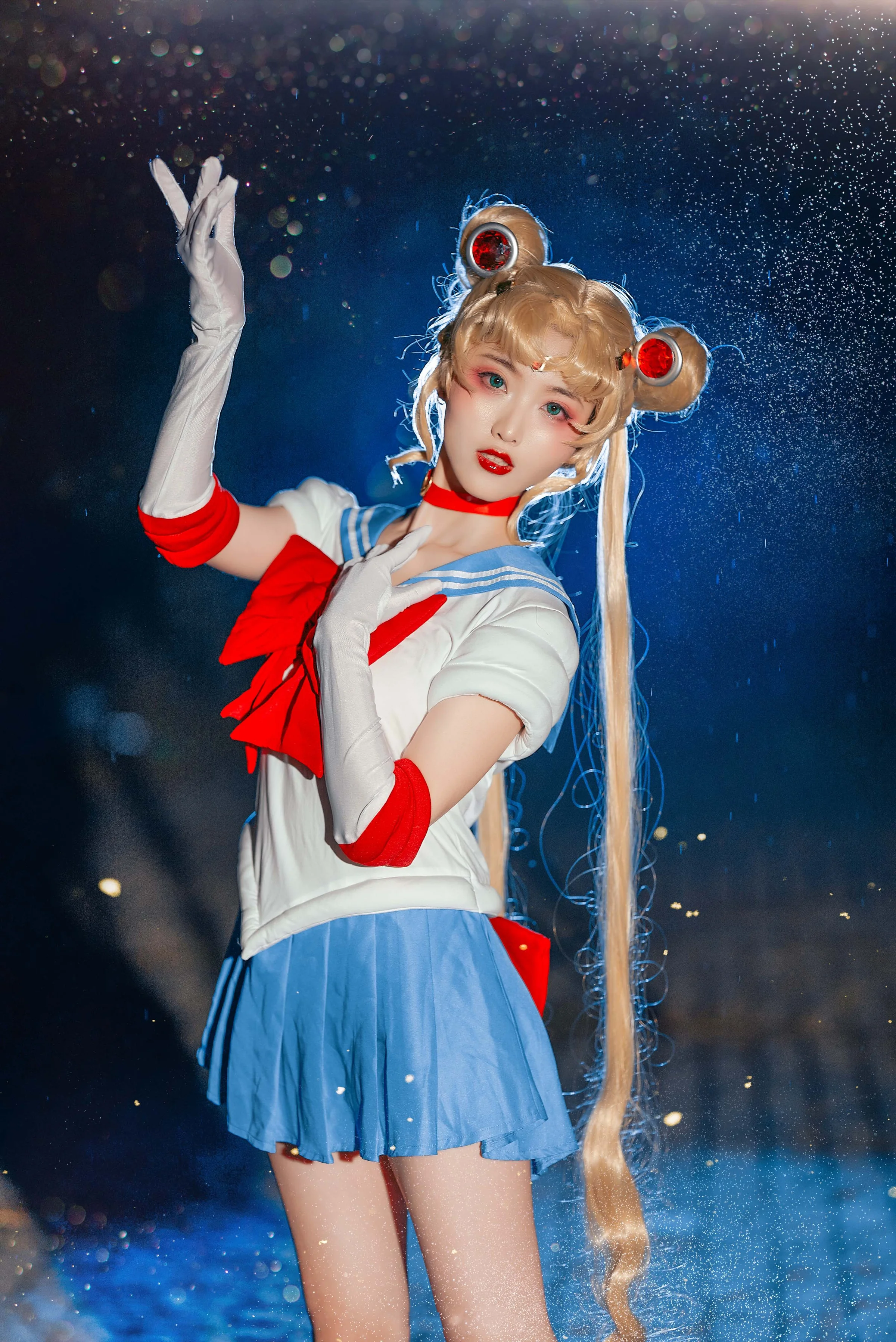 《美少女战士》月野兔COS写真