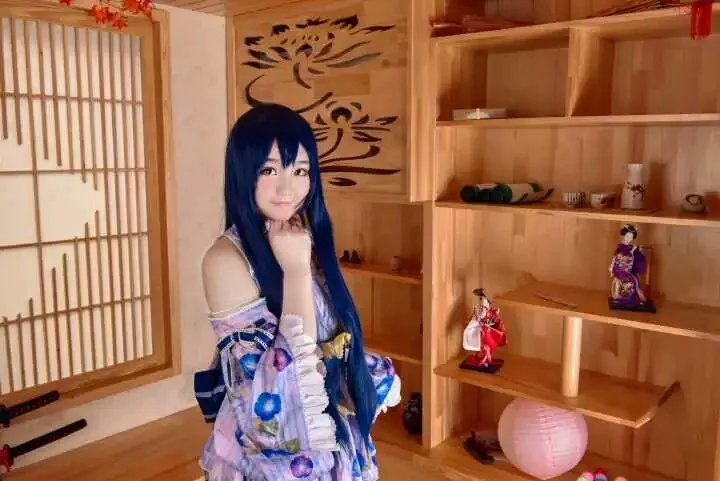 园田海未COS写真，想和你一起去看樱花啊