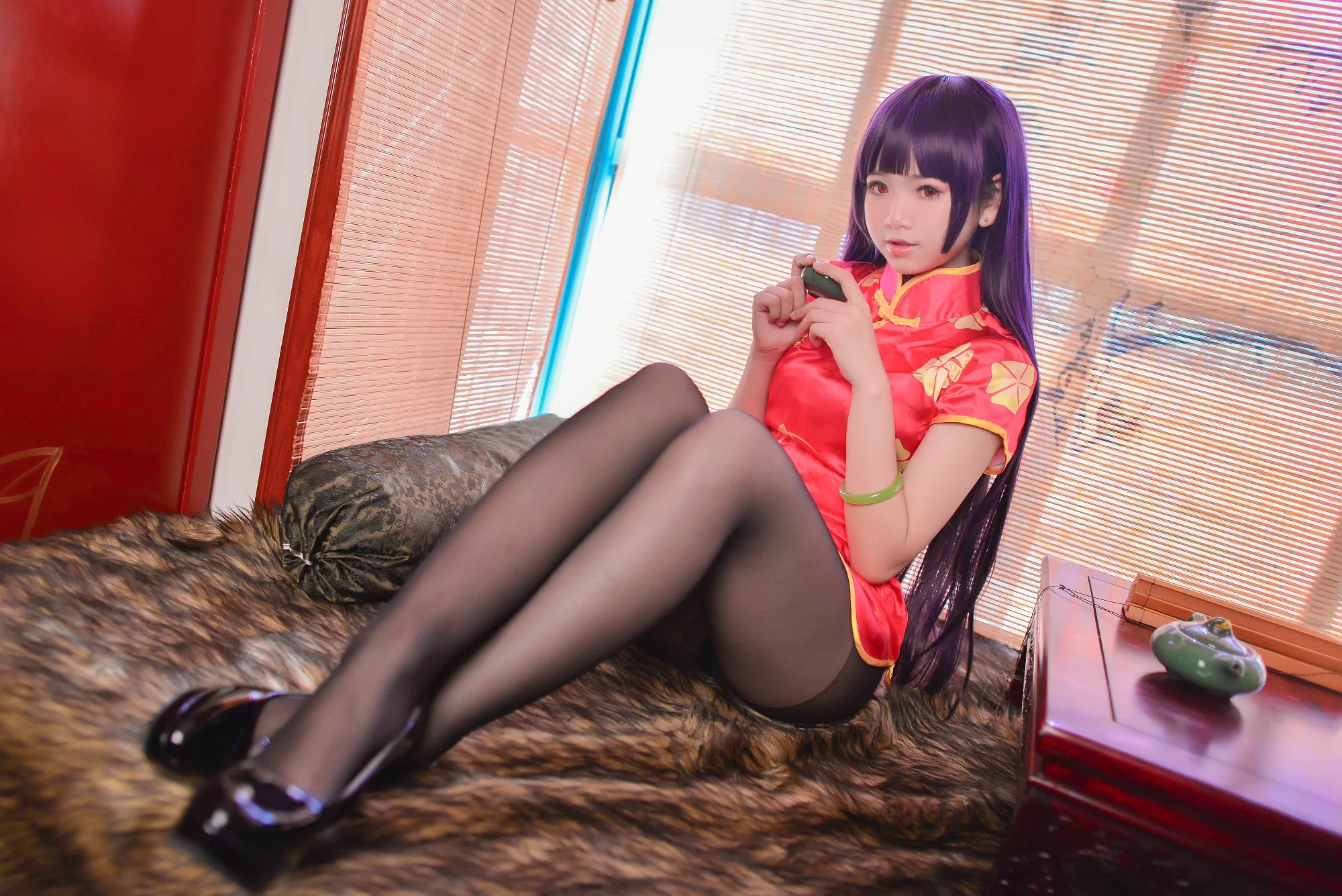 黑猫旗袍｜高清图片集