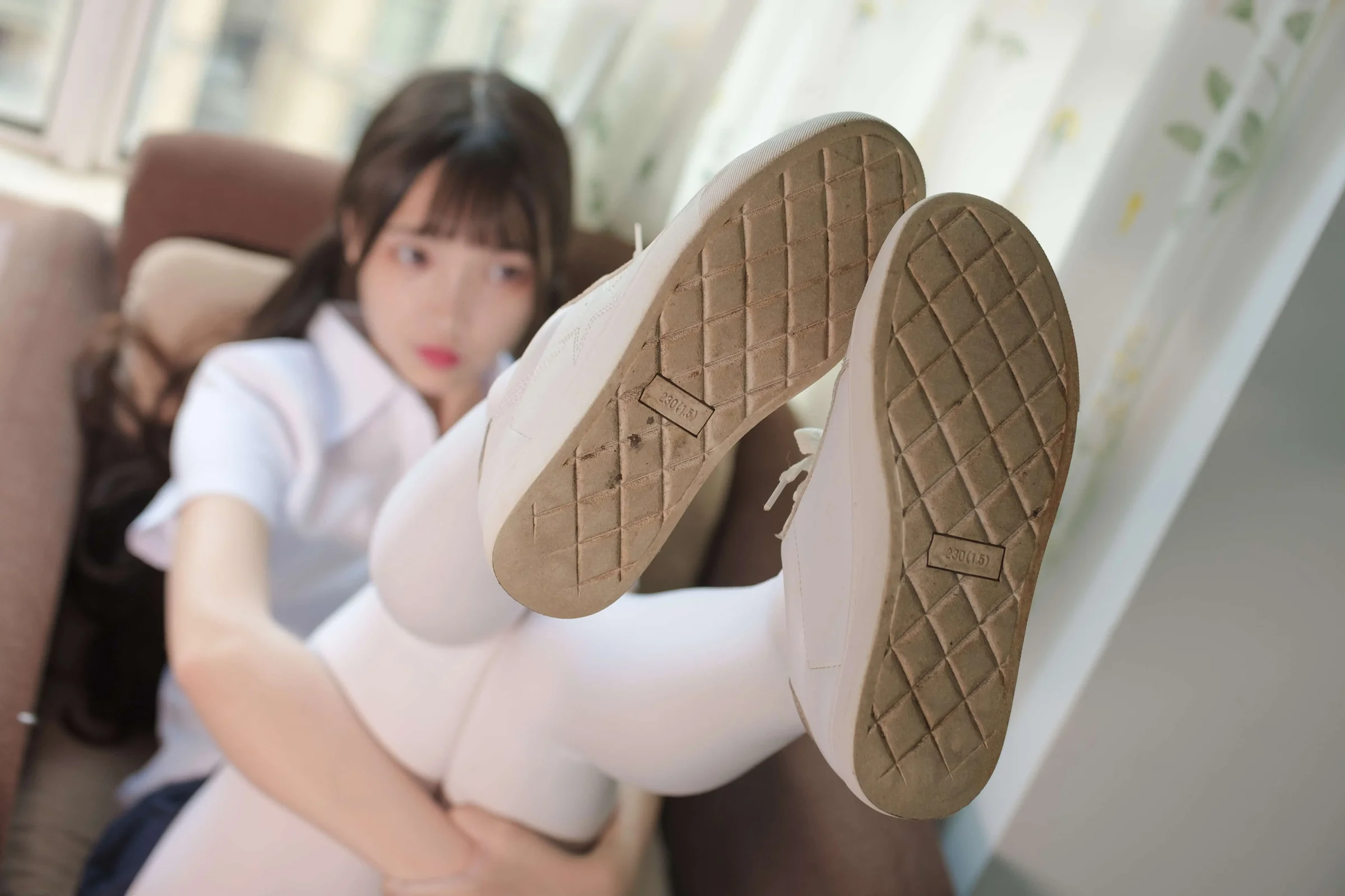 [森萝财团]萝莉丝足写真 X-034 JK白丝清纯小妹[内含视频]