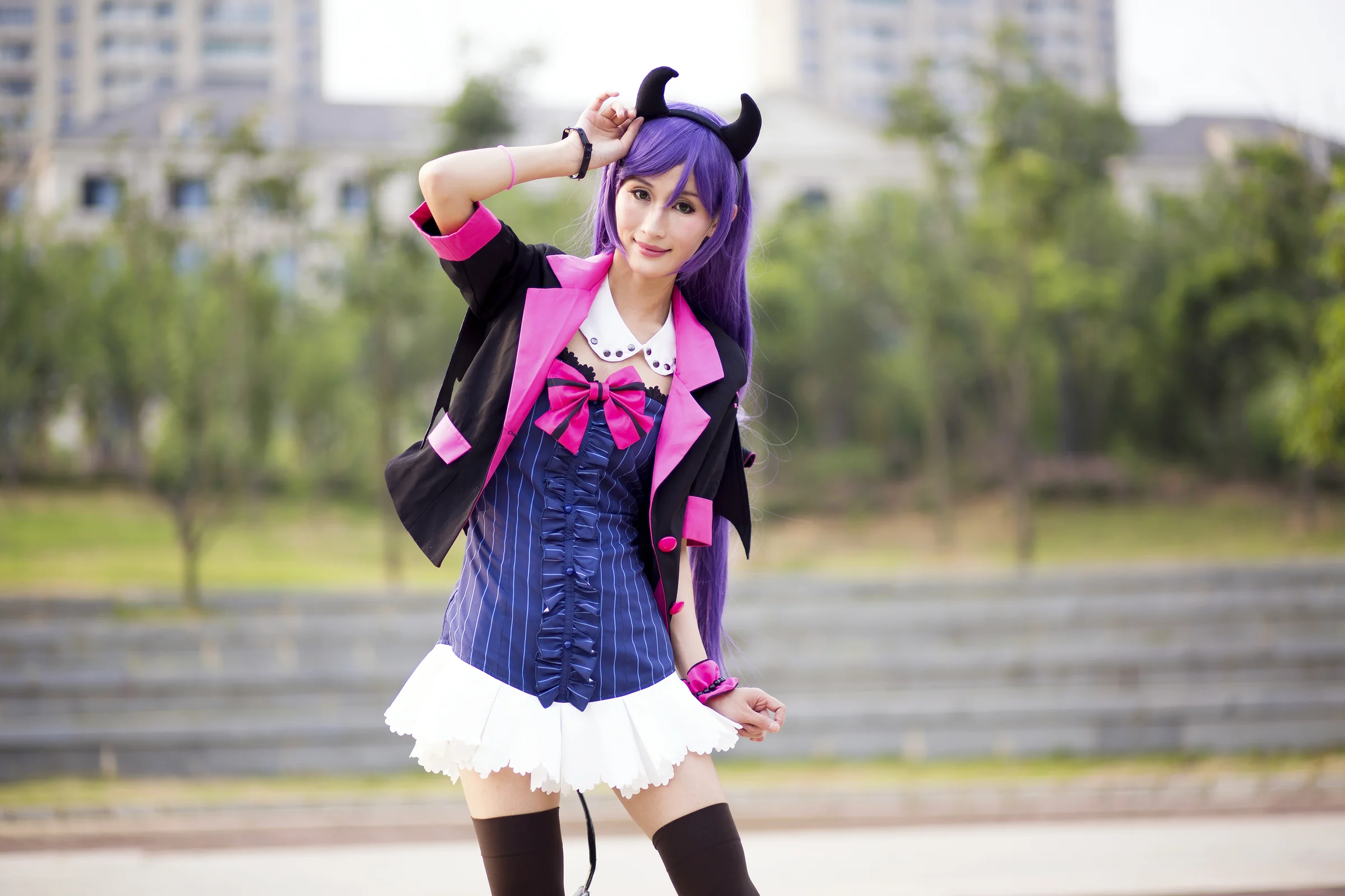lovelive 希魔 小恶魔未觉醒COS写真