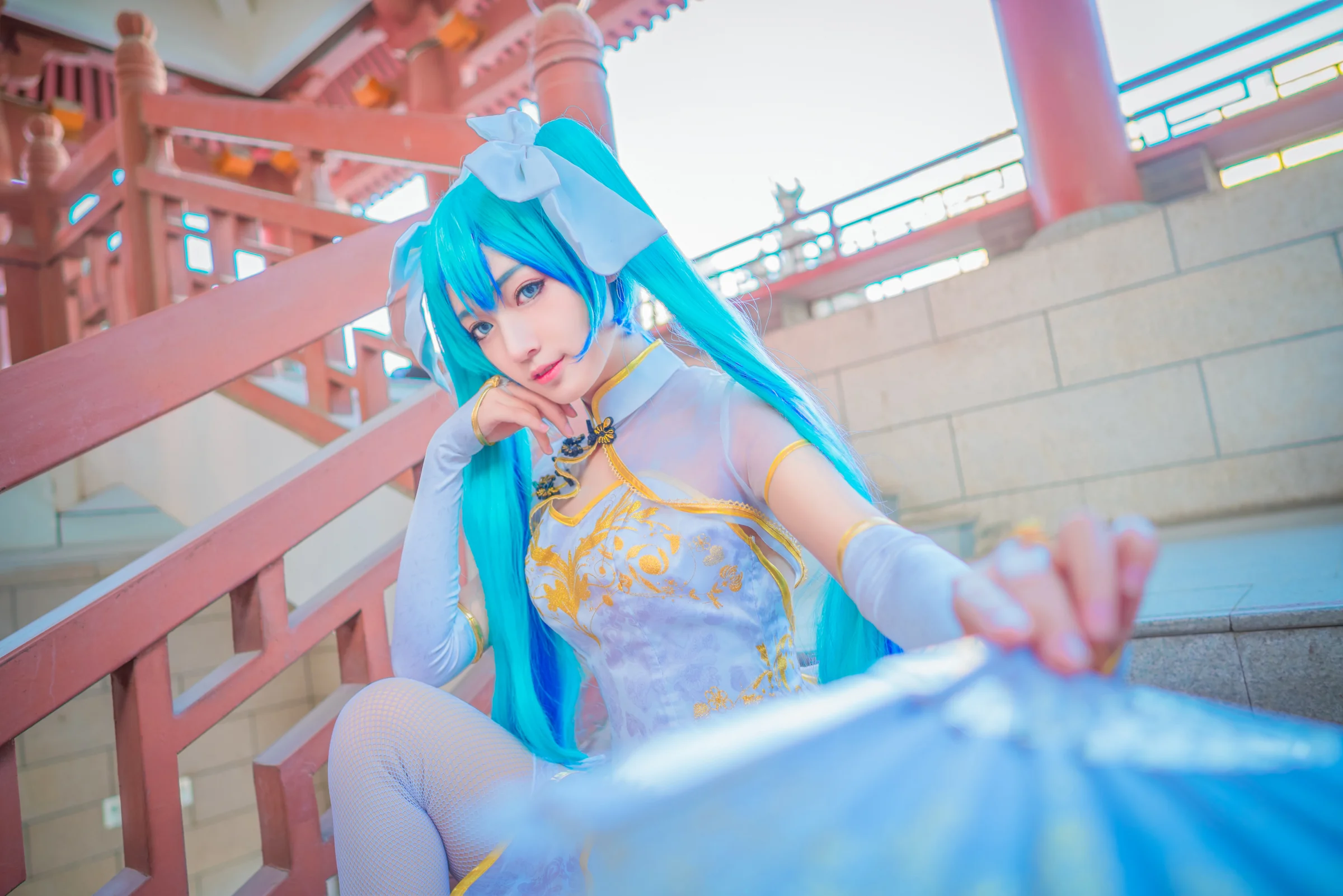 金丝雀洛天依&miku COS写真