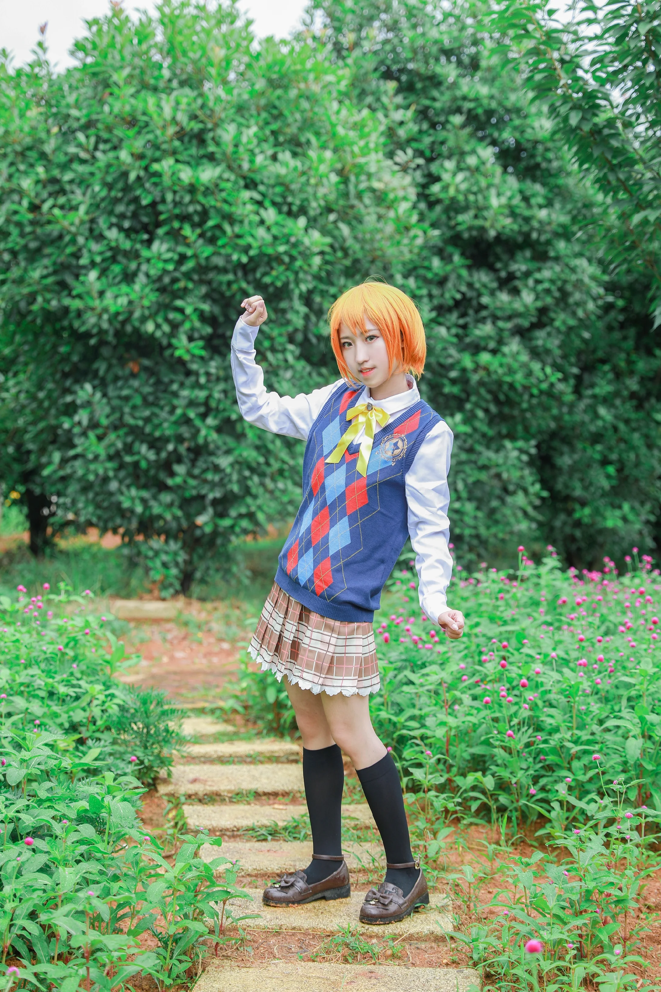 lovelive！星空凛星座未觉醒COS写真