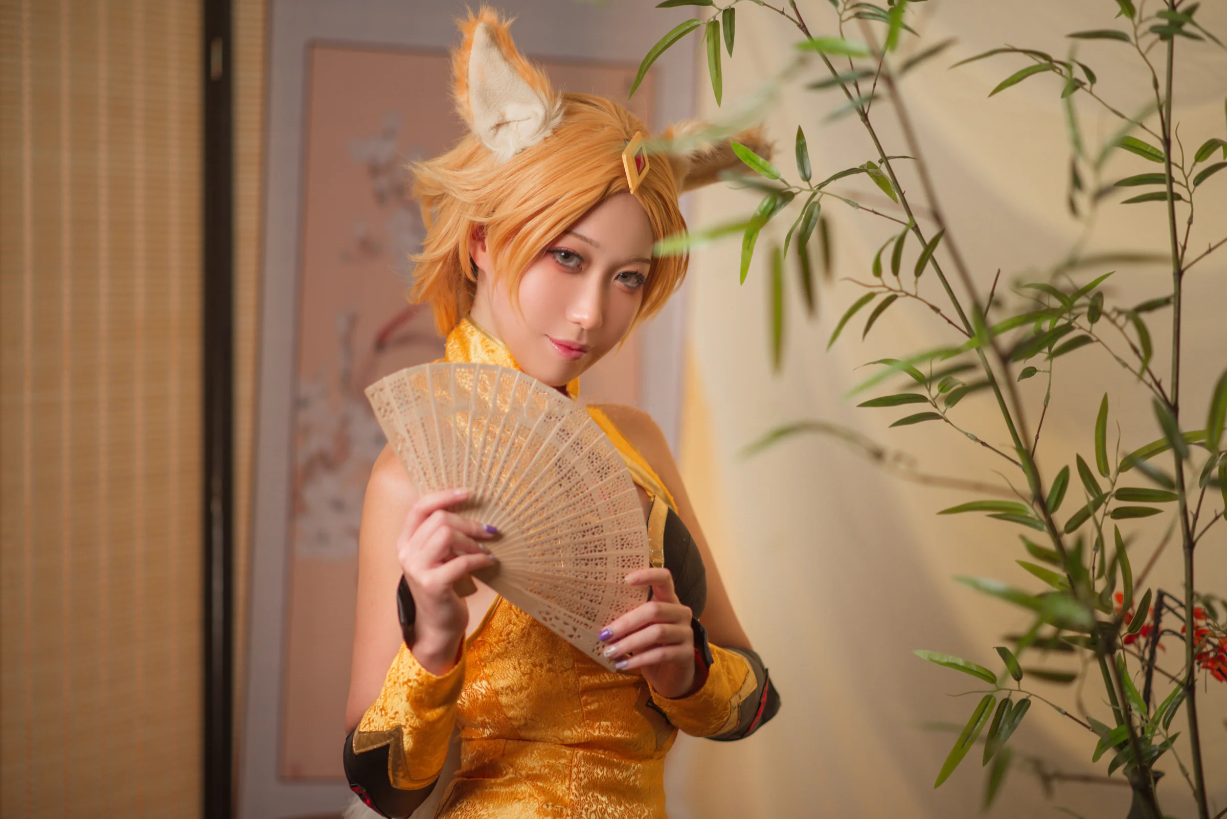 《王者荣耀》妲己COS写真