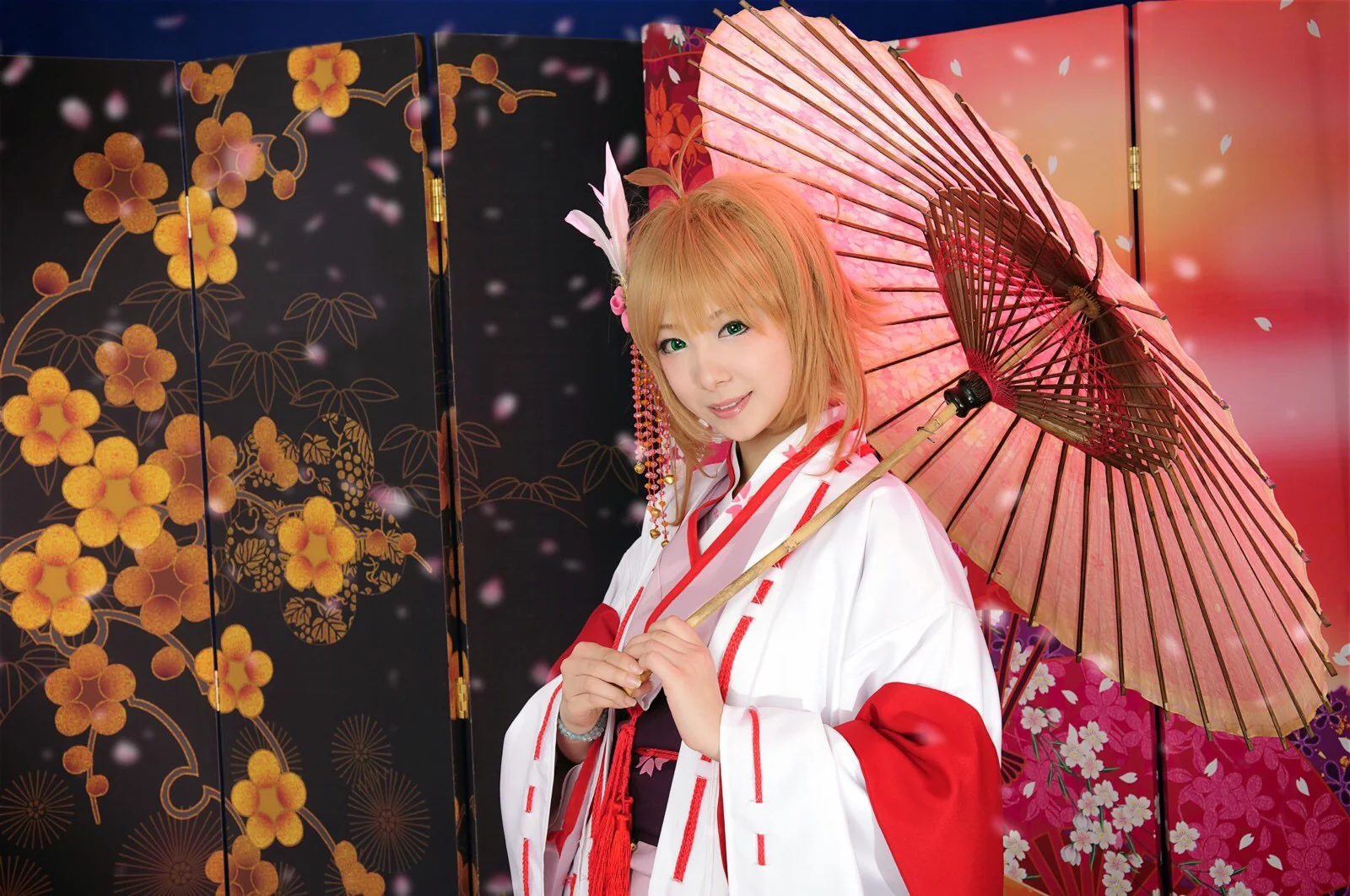 翼年代记 小樱小狼COS写真