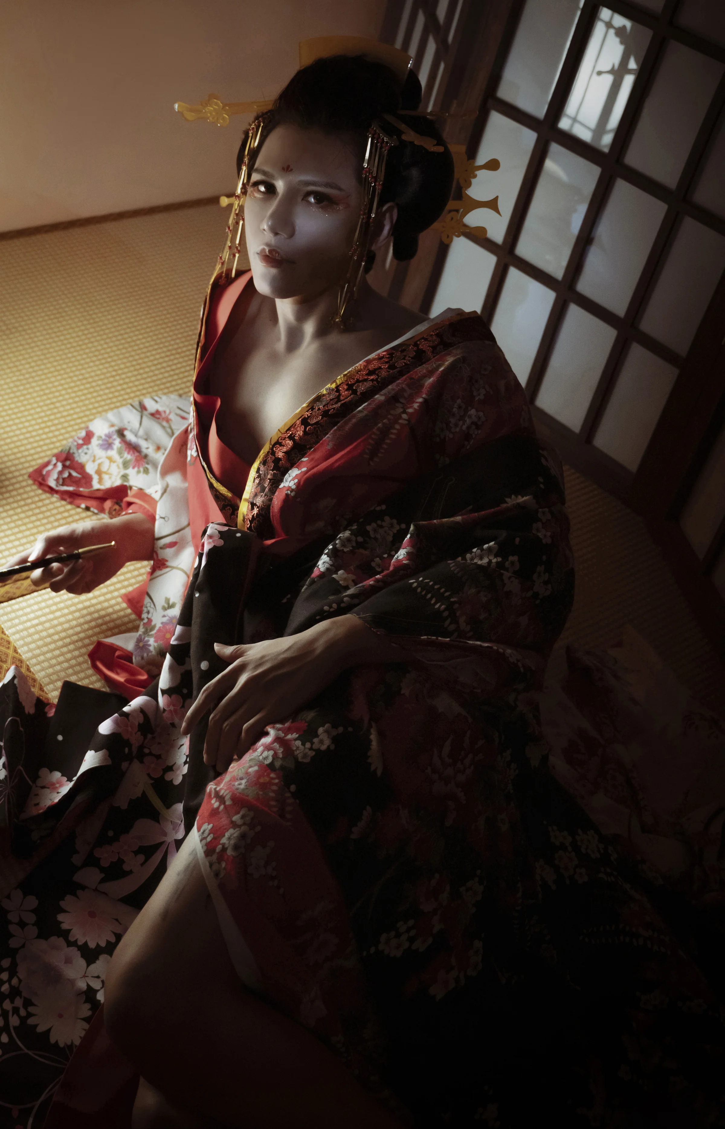 恶女花魁COS写真