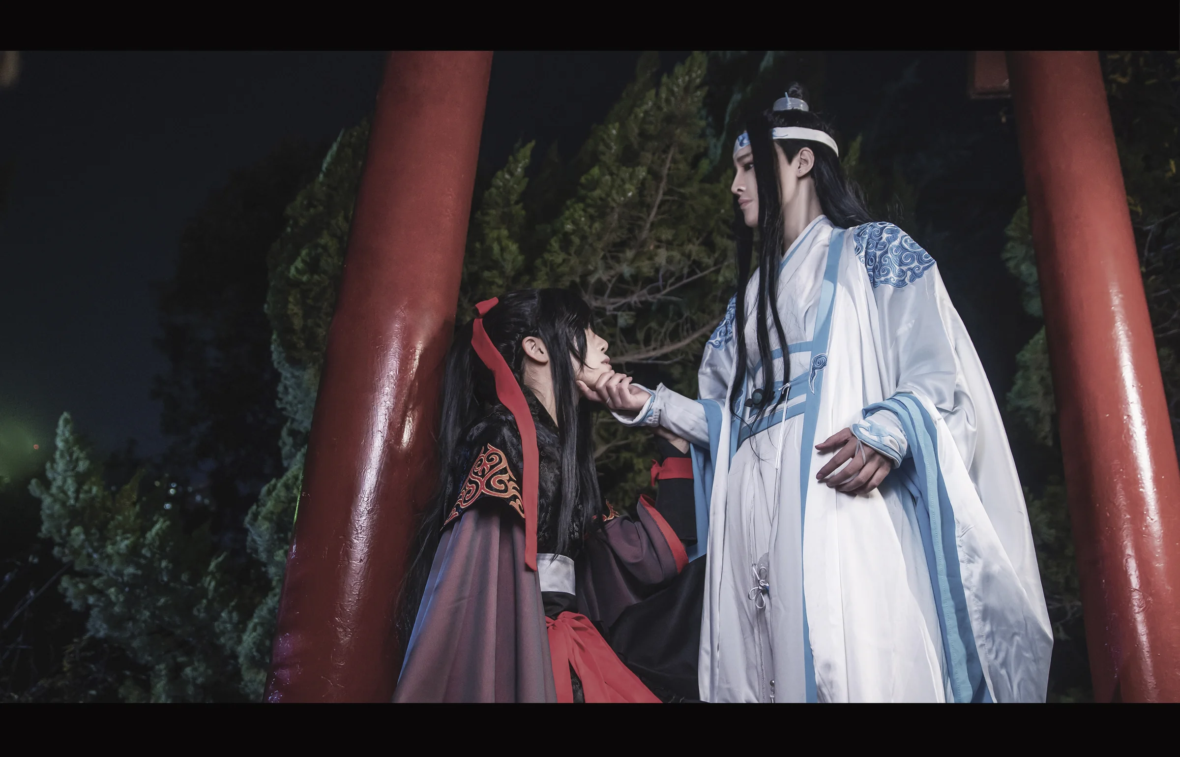 魔道祖师 蓝忘机魏无羡COS写真