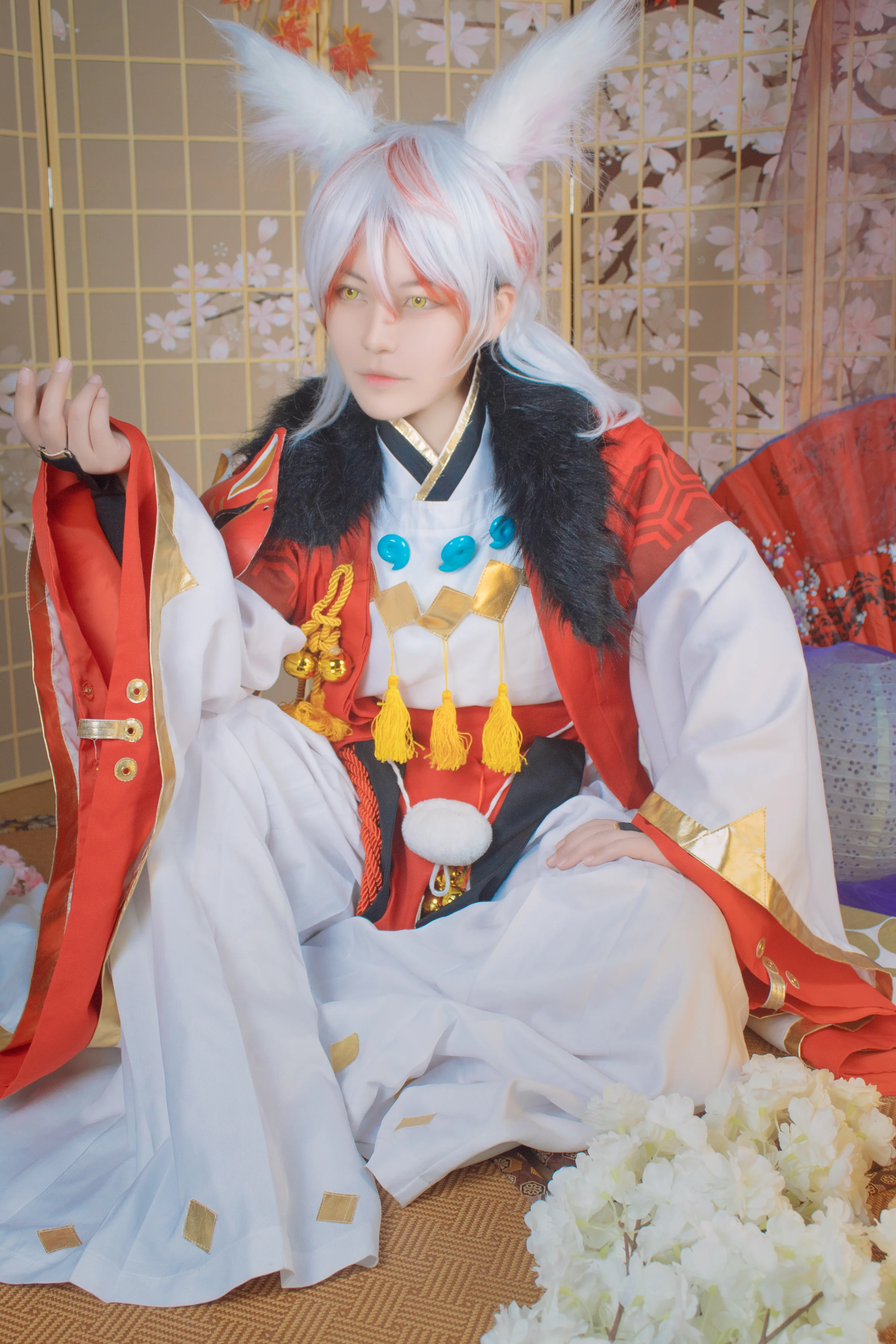 阴阳师妖狐风雅之士COS写真