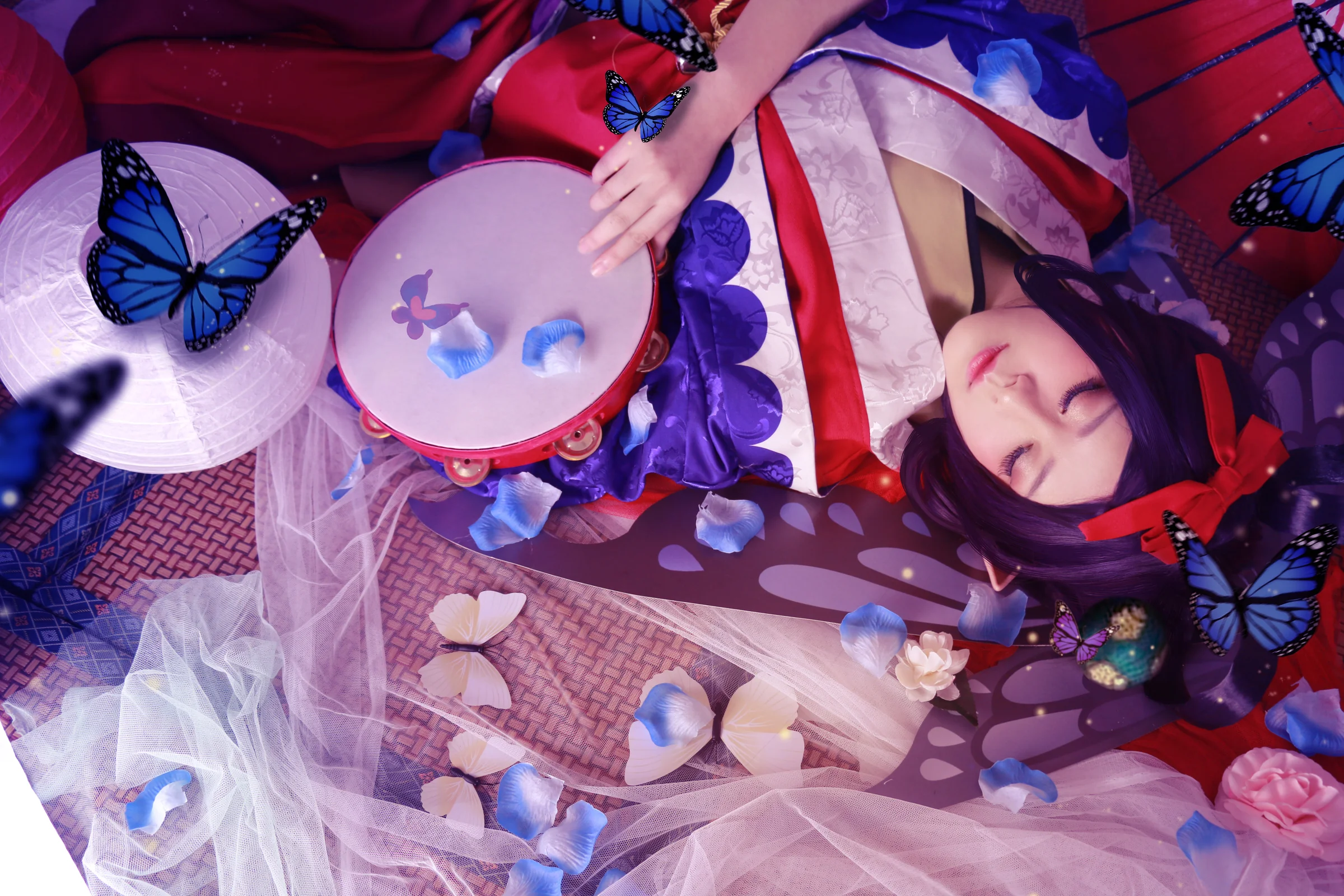 阴阳师蝴蝶精COS写真