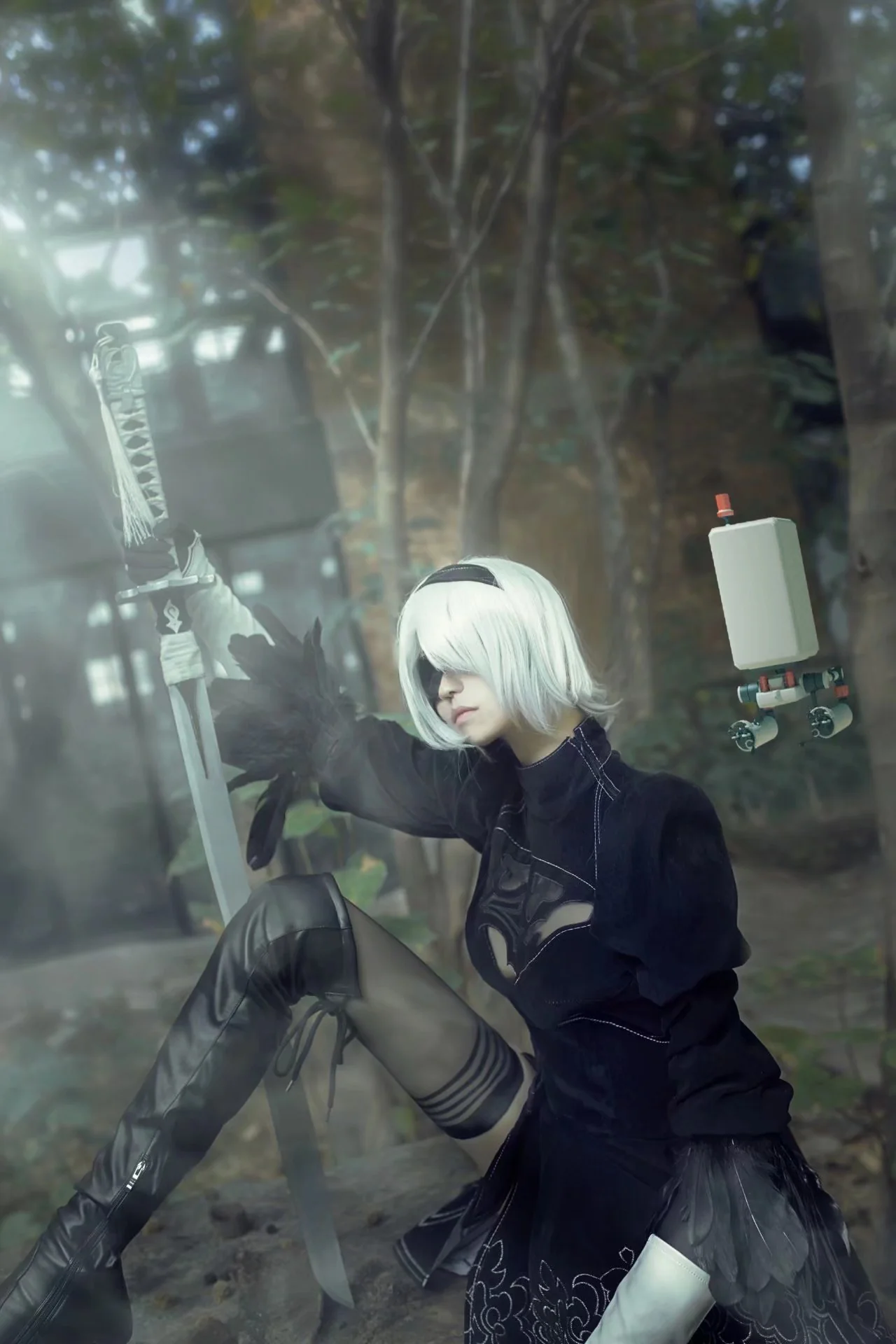【尼尔机械纪元】2B 伪娘COS写真