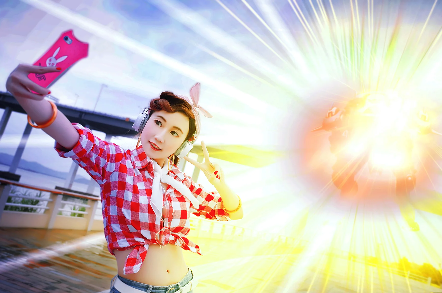 守望先锋·D.va COS写真 （周年庆皮肤：领航者）