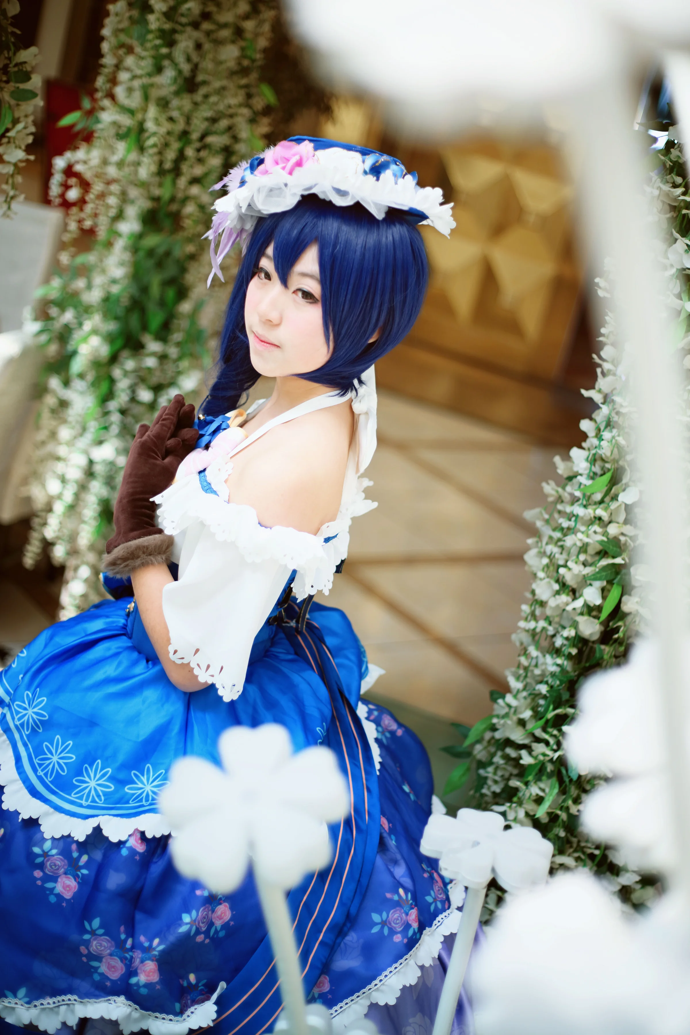 DC1990 LOVELIVE!舞会觉醒南小鸟园田海未COS写真