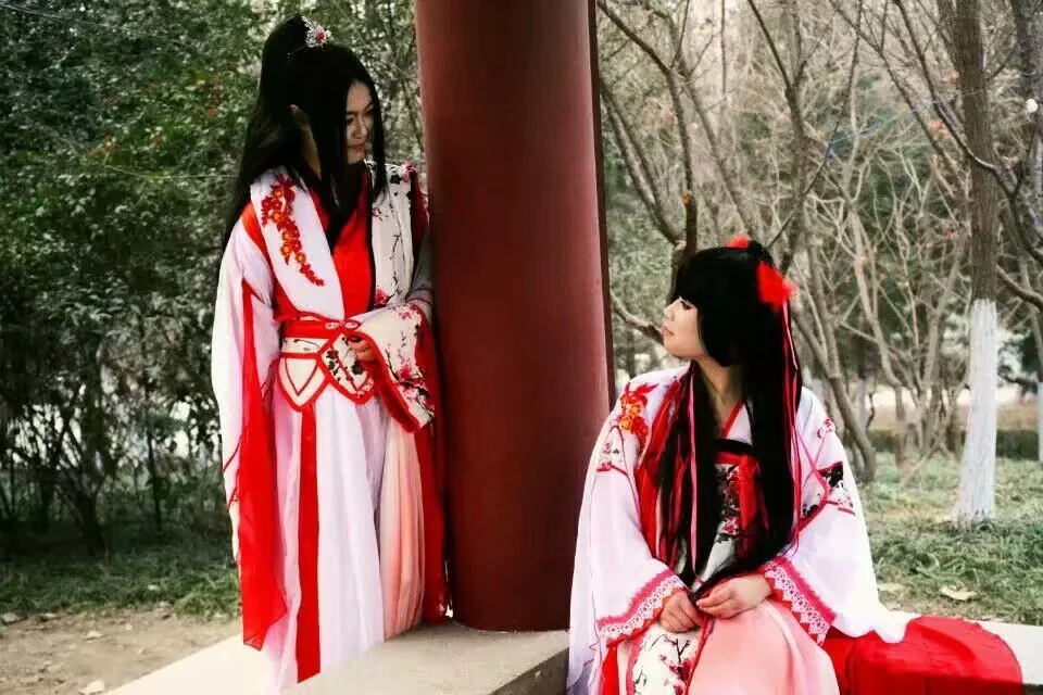梅花拟人COS写真
