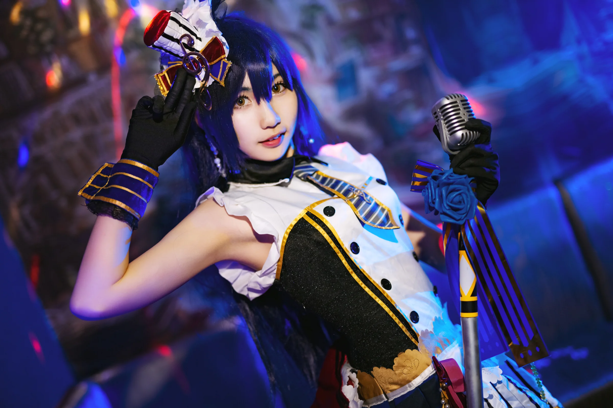 Love Live!园田海未COS写真，酷酷哒