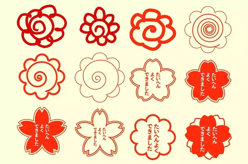 日本小學老師常畫的《神祕圖案：花丸💮》外國人看不懂以為是魚板？｜高清图片集