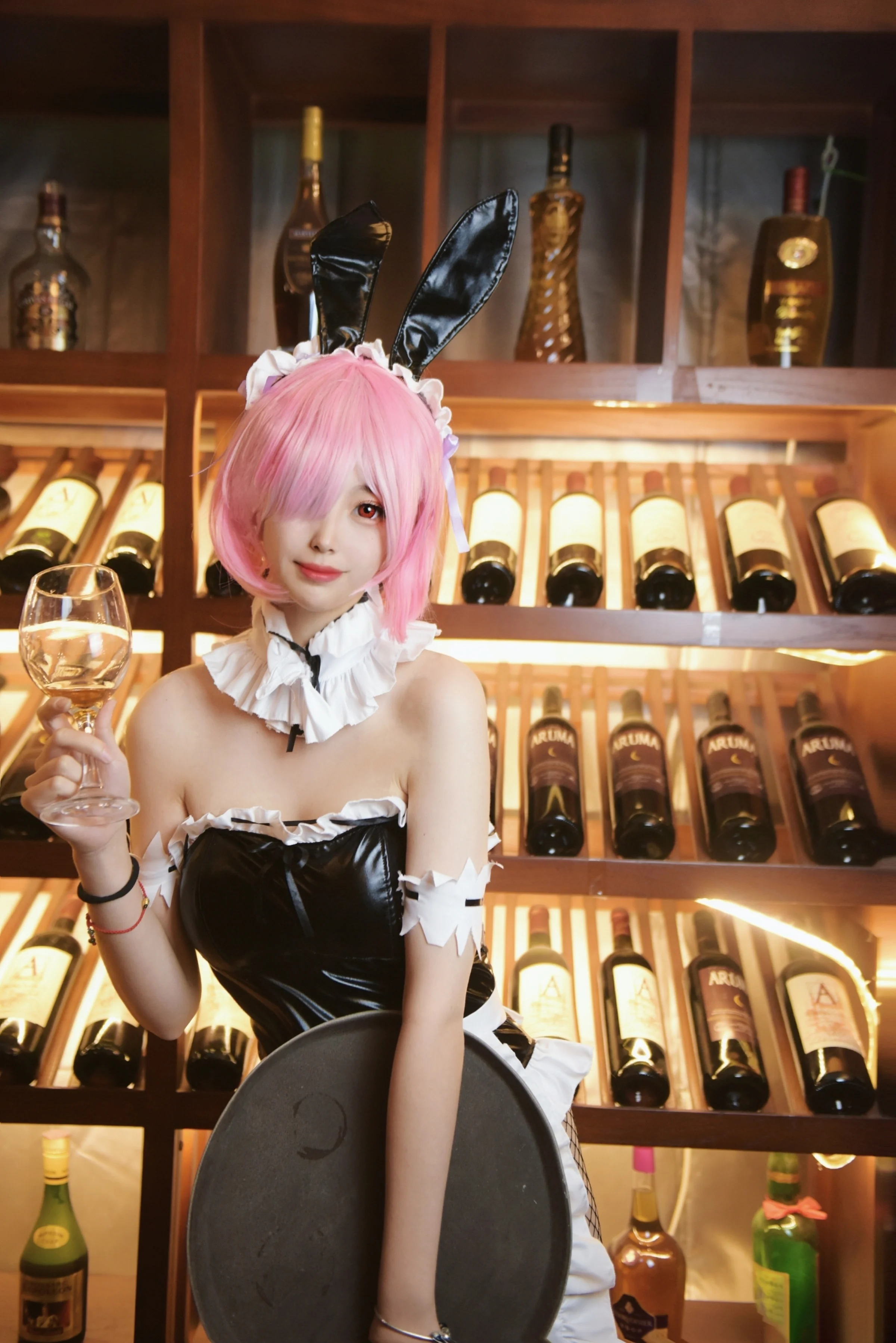 《re：从零开始的异世界》拉姆兔女郎COS写真