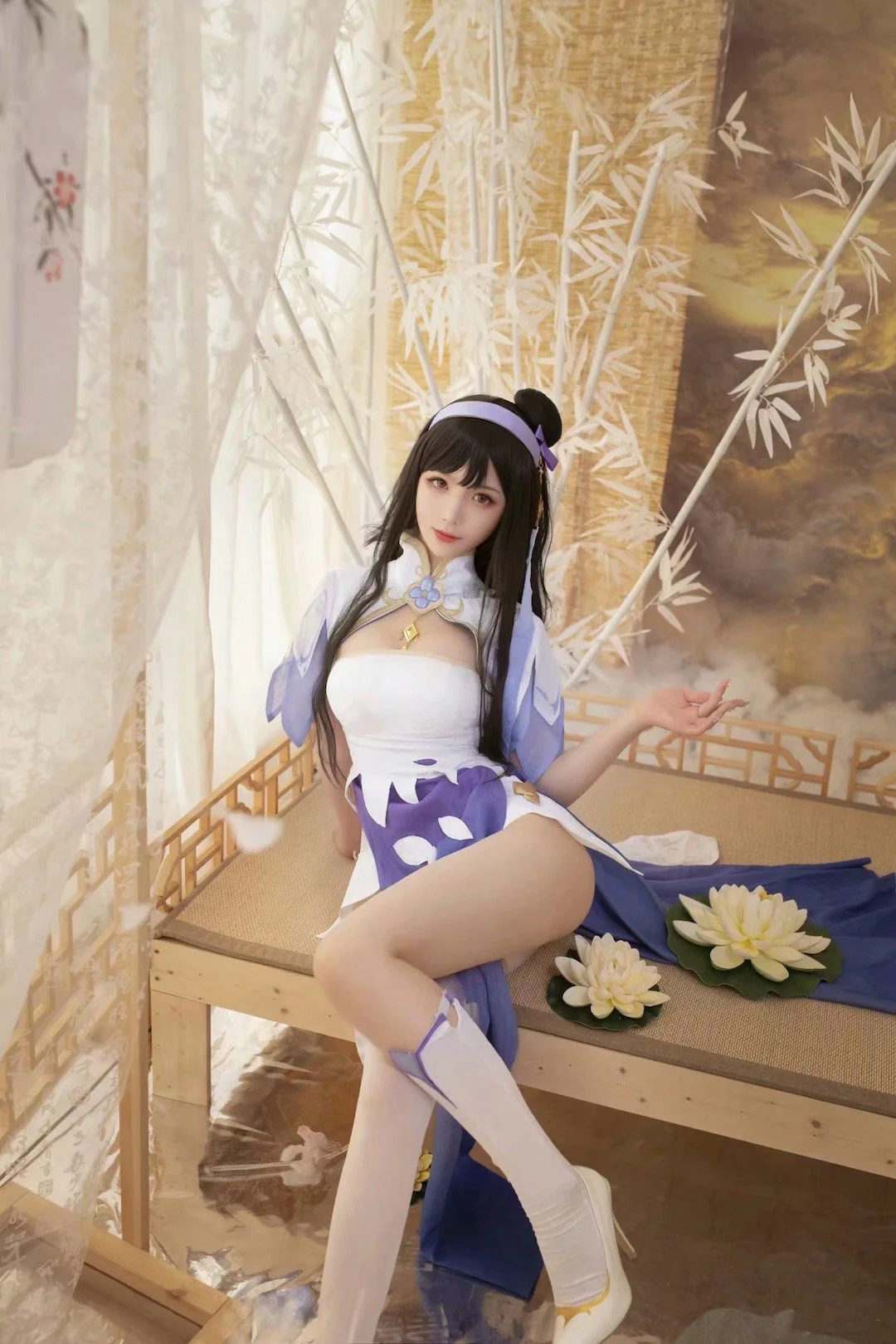 《王者荣耀》四大美女同人旗袍COS写真