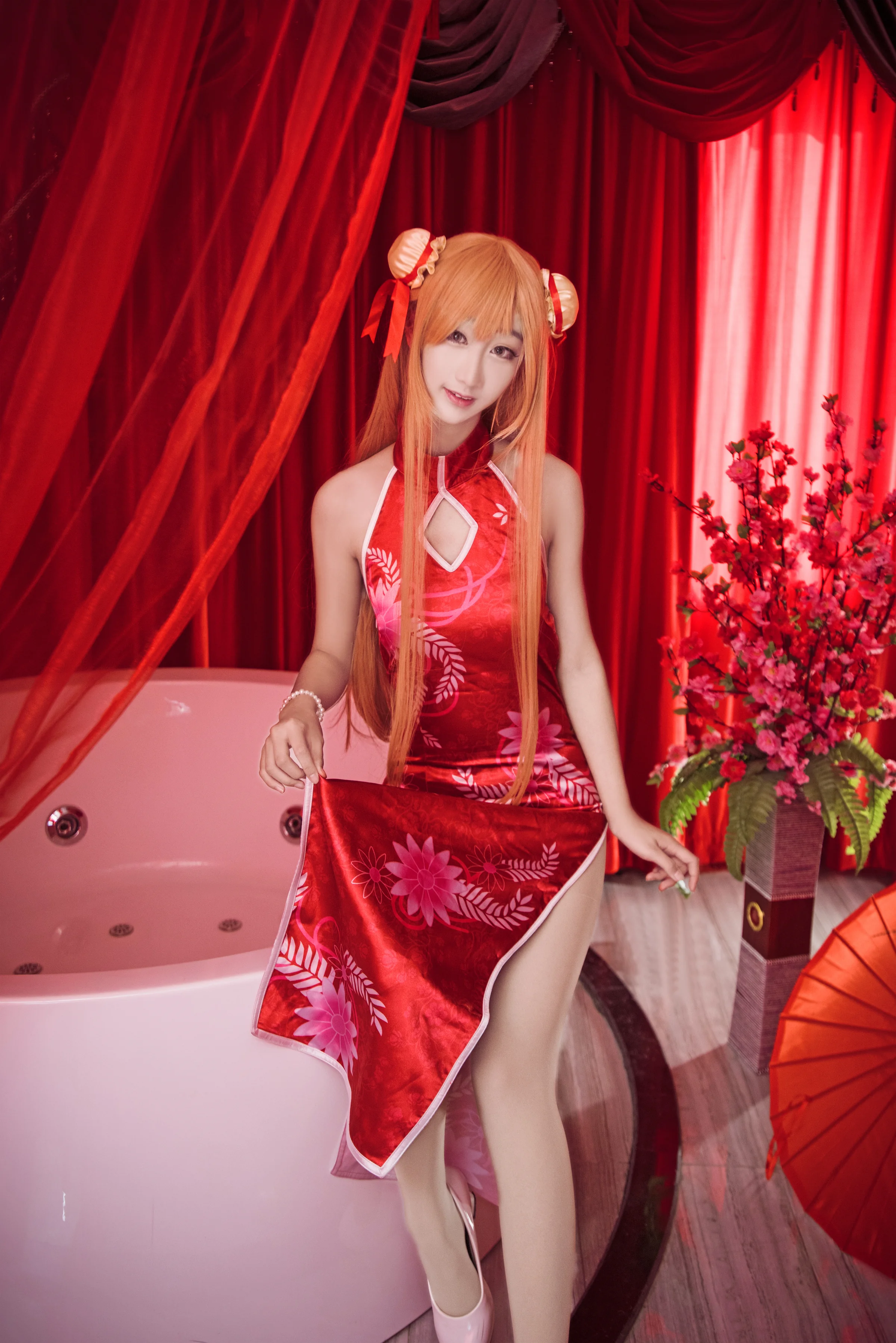 亚丝娜旗袍COS写真