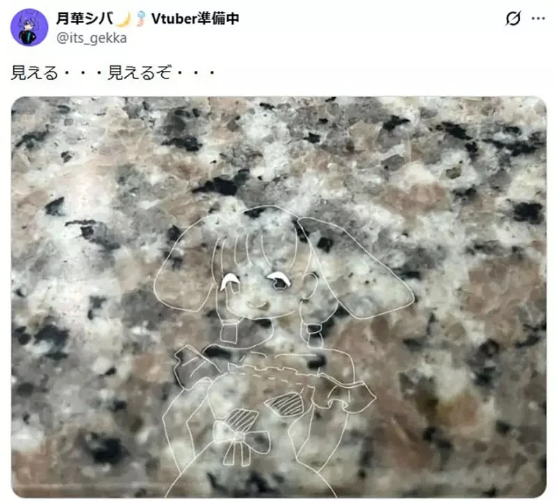 日本網友號稱看到了《石板中的美少女》你又從中看到了什麼呢？｜高清图片集