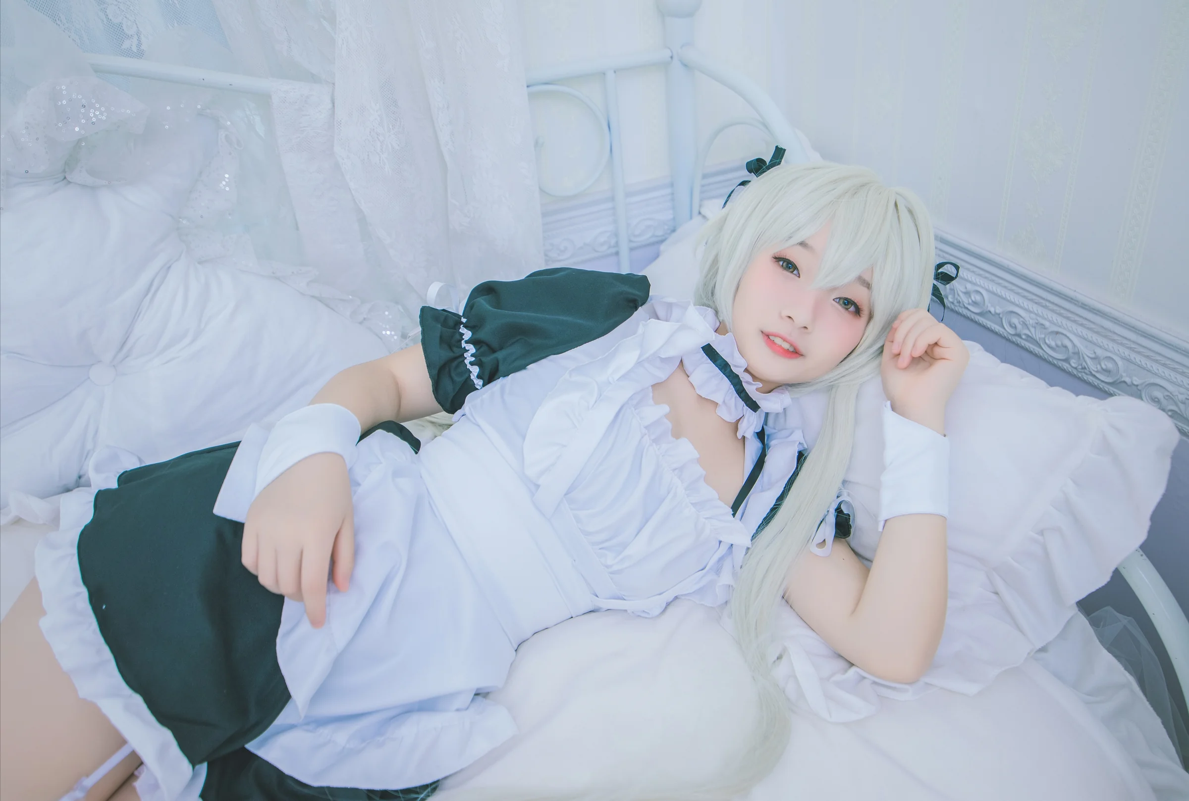 缘之空 穹妹女仆COS写真