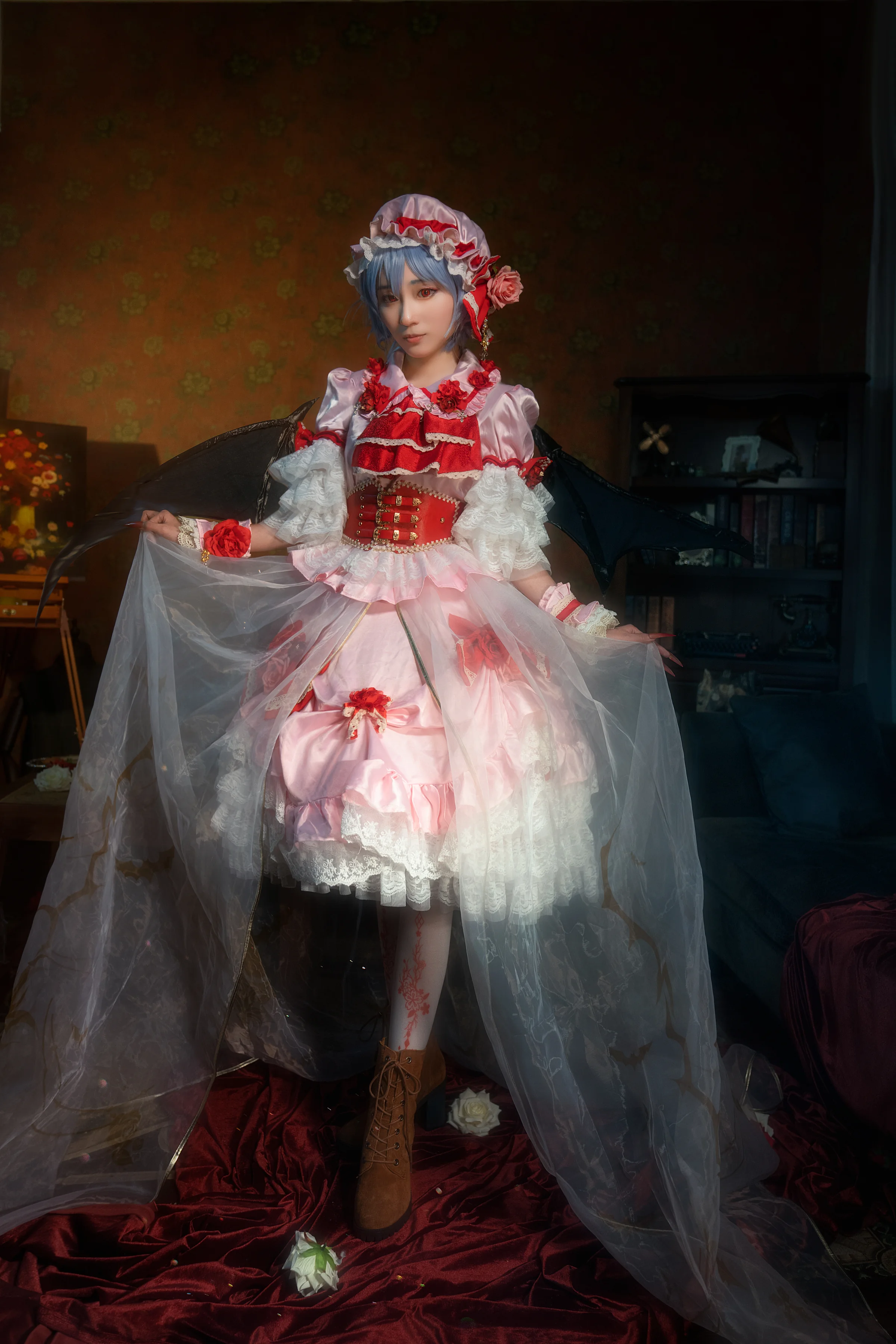 东方project红魔组蕾米莉亚 十六夜咲夜 COS写真