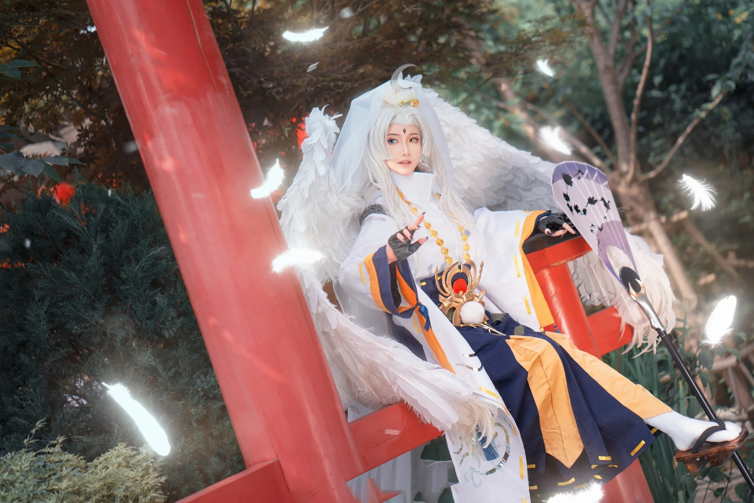 阴阳师 少羽大天狗COS写真