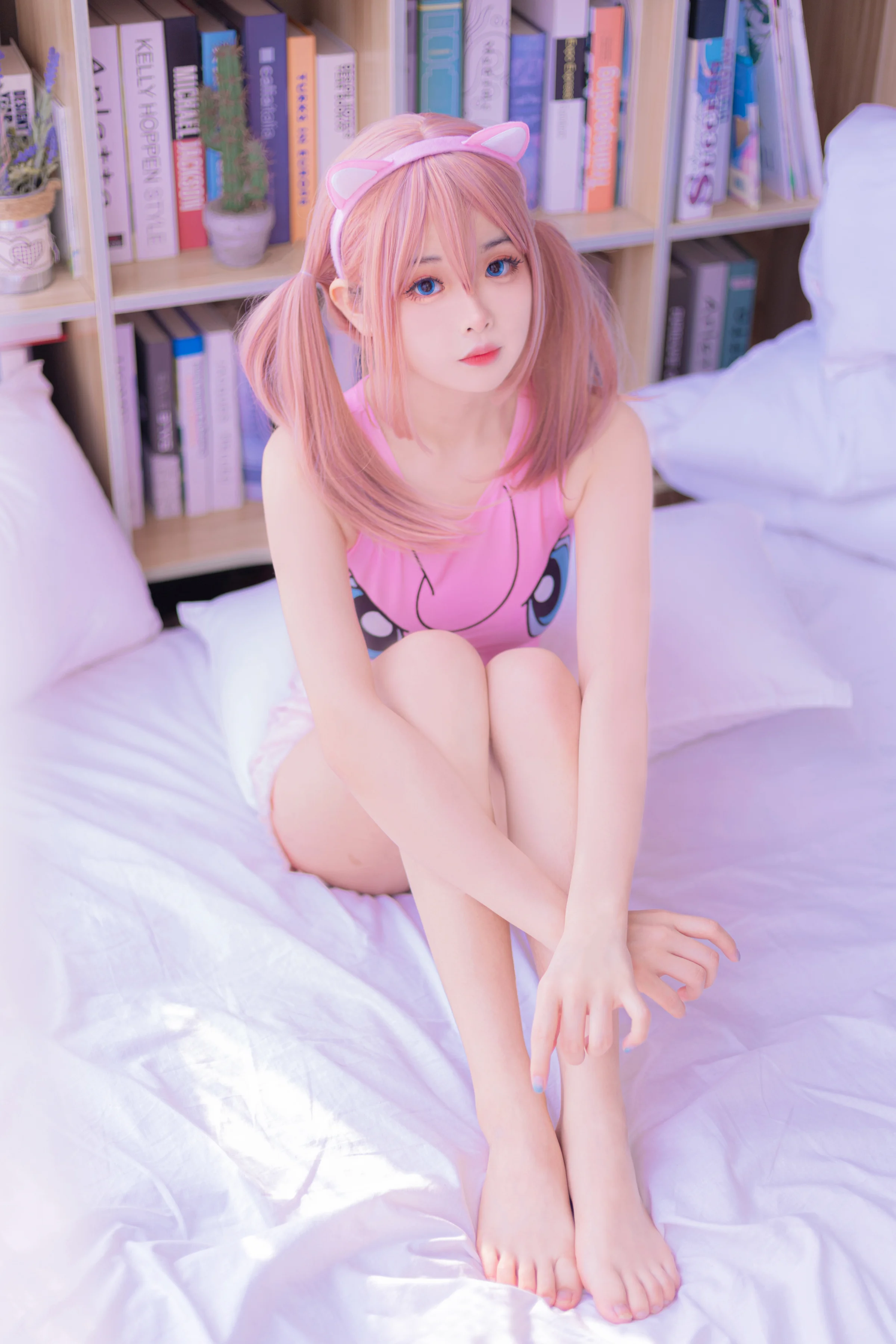 精灵宝可梦 胖丁拟人COS写真