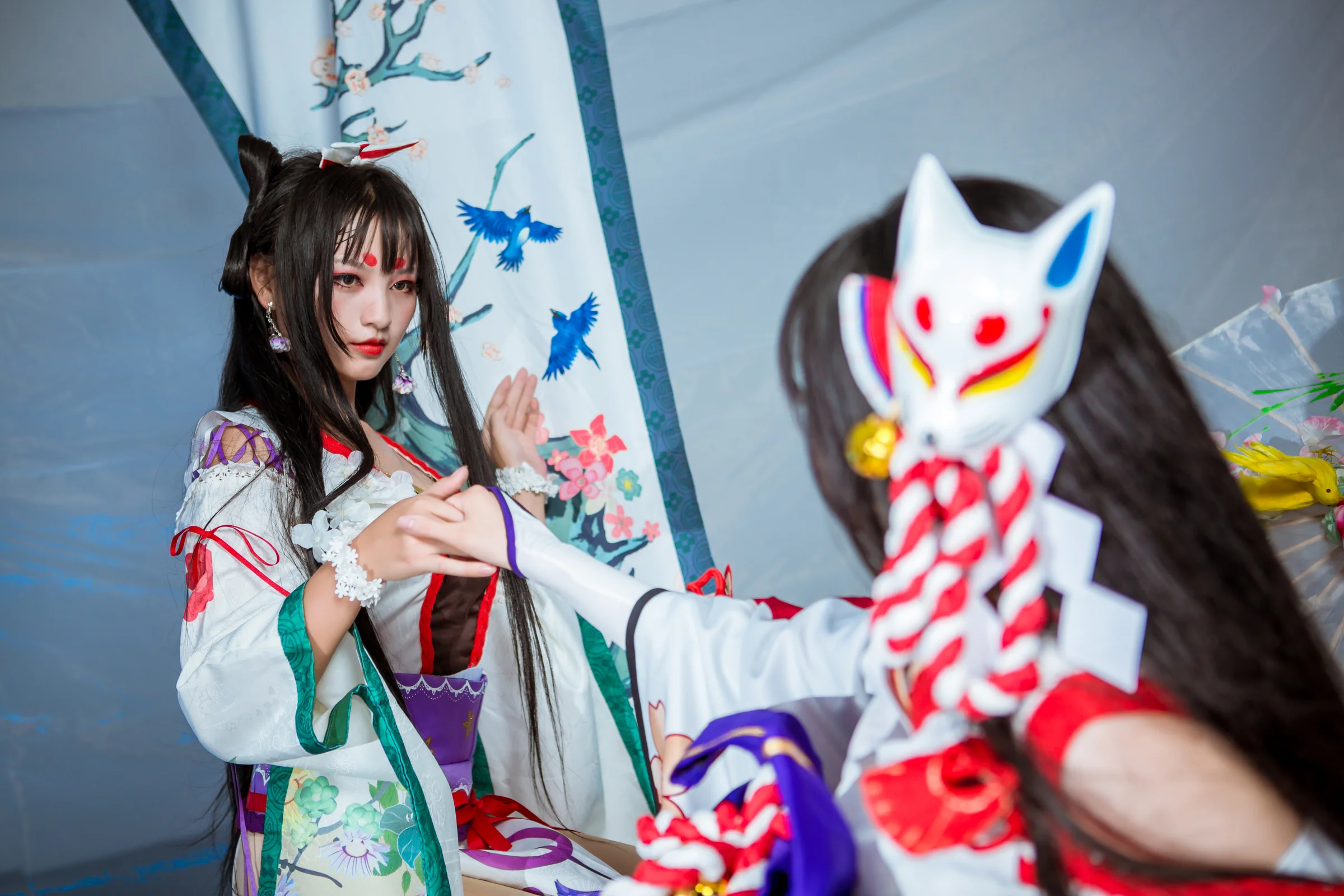 《阴阳师》花鸟卷COS写真
