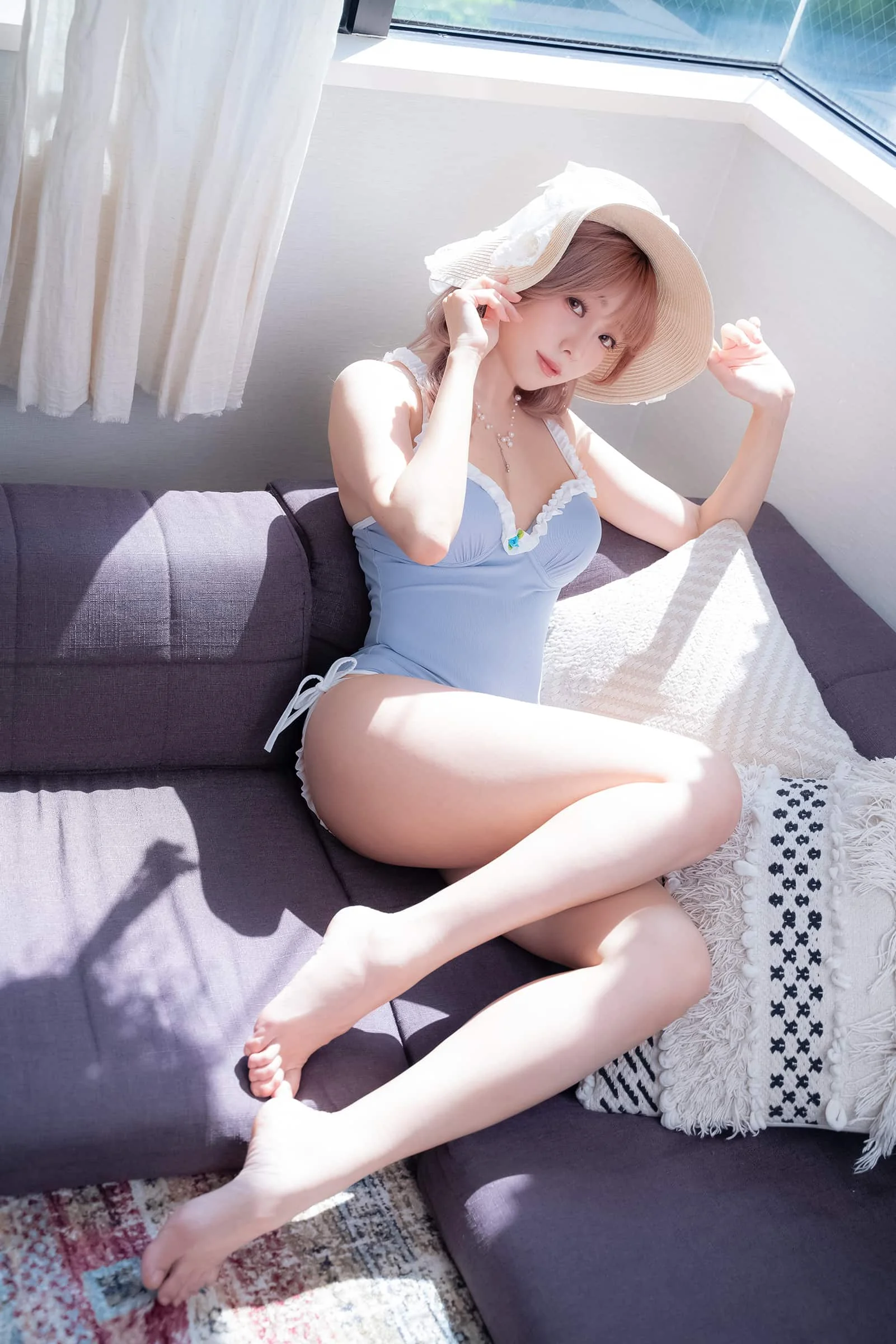 [Ely] – Mist Blue Lady｜高清图片集