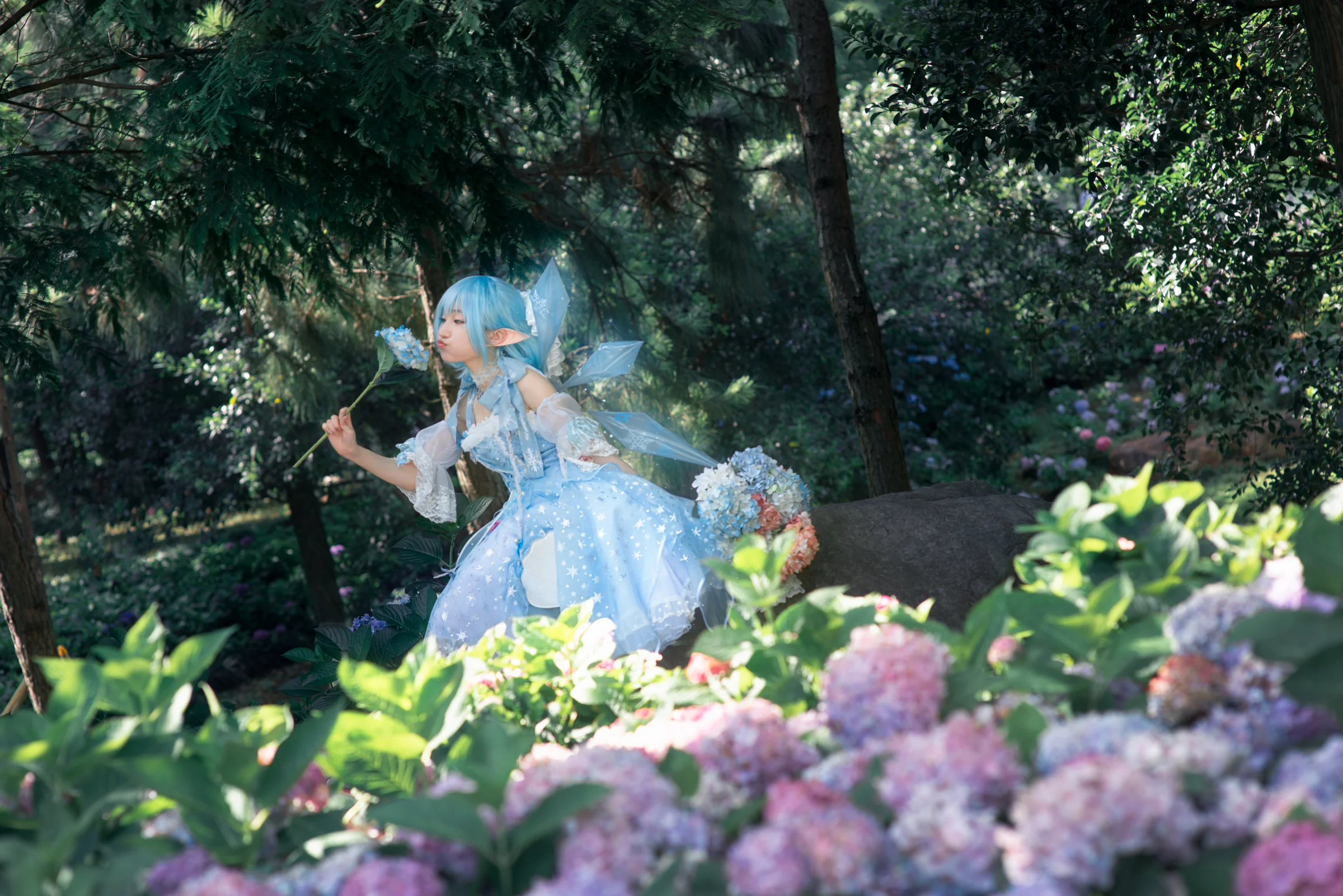 东方project 琪露诺 COS写真