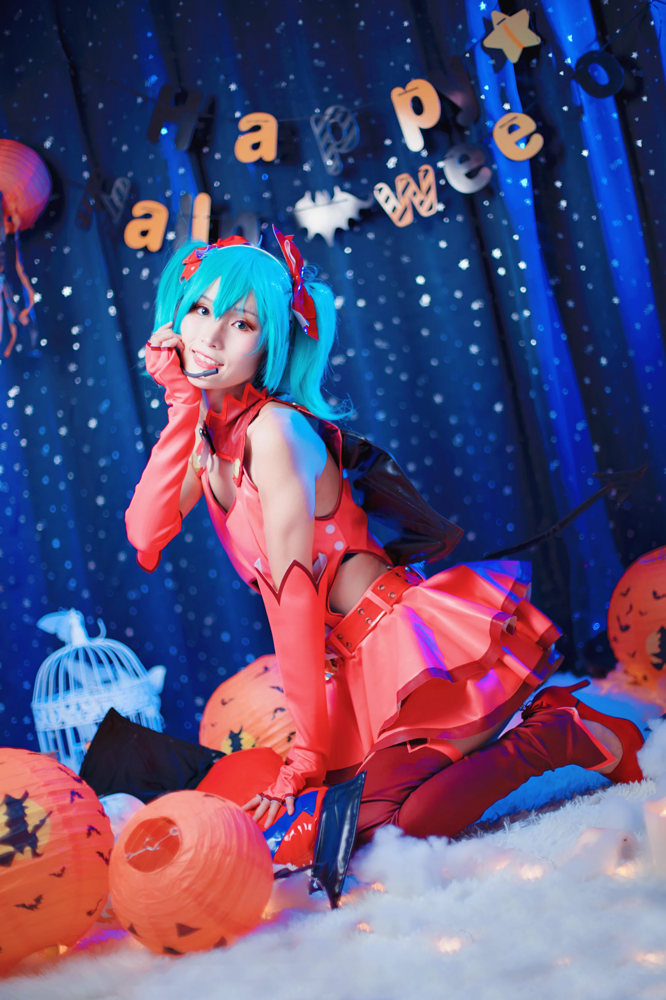 初音未来 小恶魔 COS写真