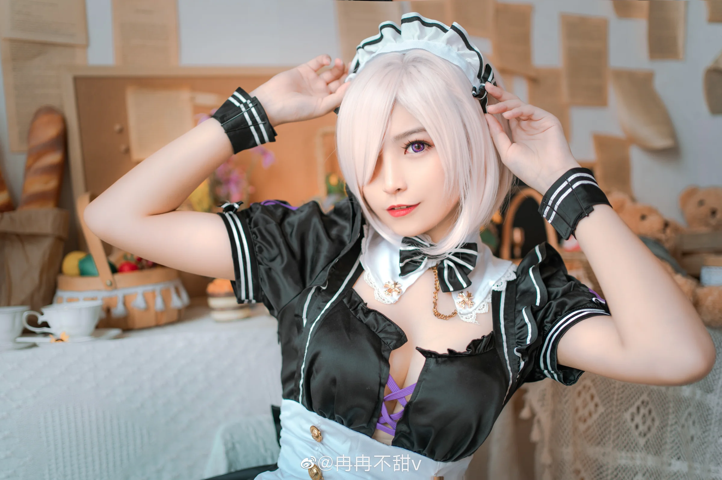 Fate/Grand Order 玛修·基列莱特 女仆COS写真
