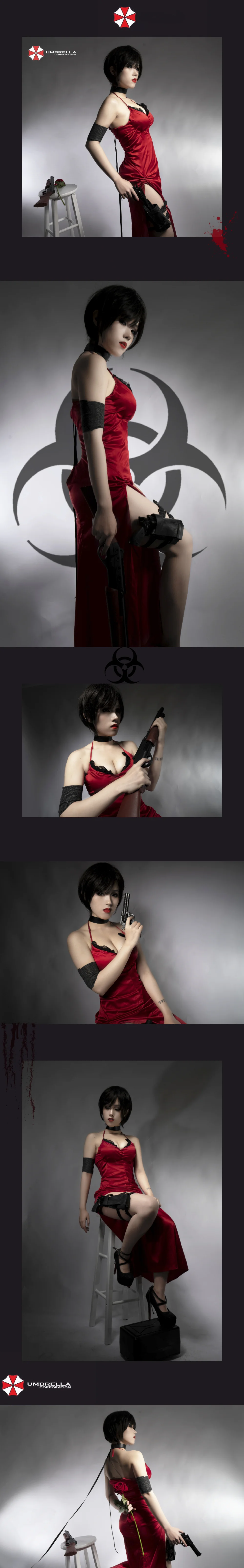 【COS写真】生化危机艾达王COS写真