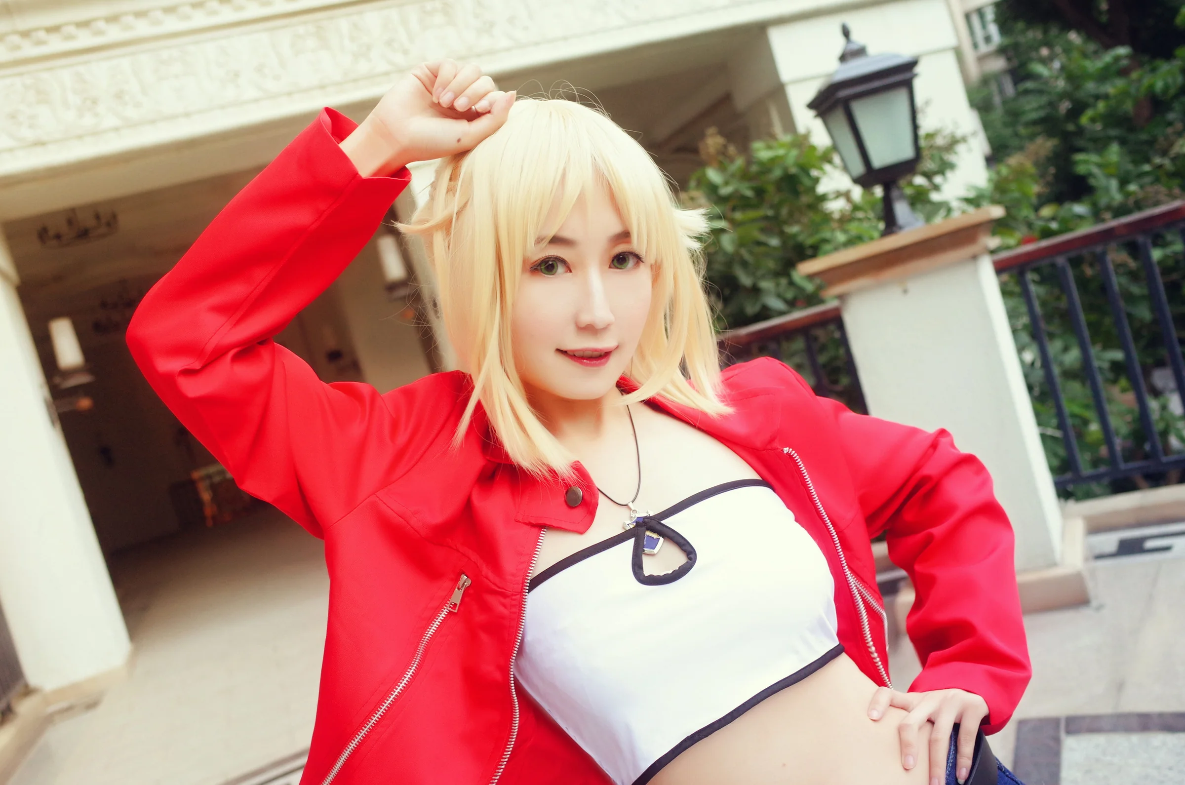 【fate/apocrypha】莫德雷德COS写真 常服