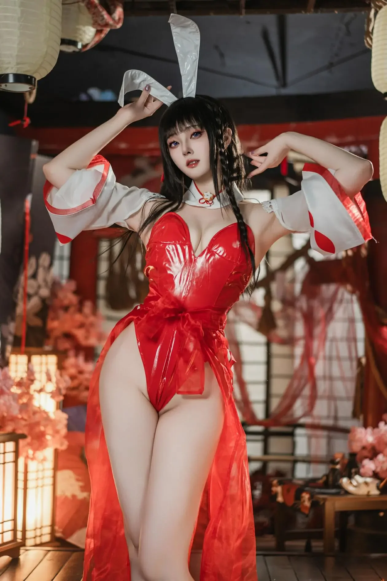 Natsuko_夏夏子 – 碧蓝航线 大山巫女兔｜高清图片集