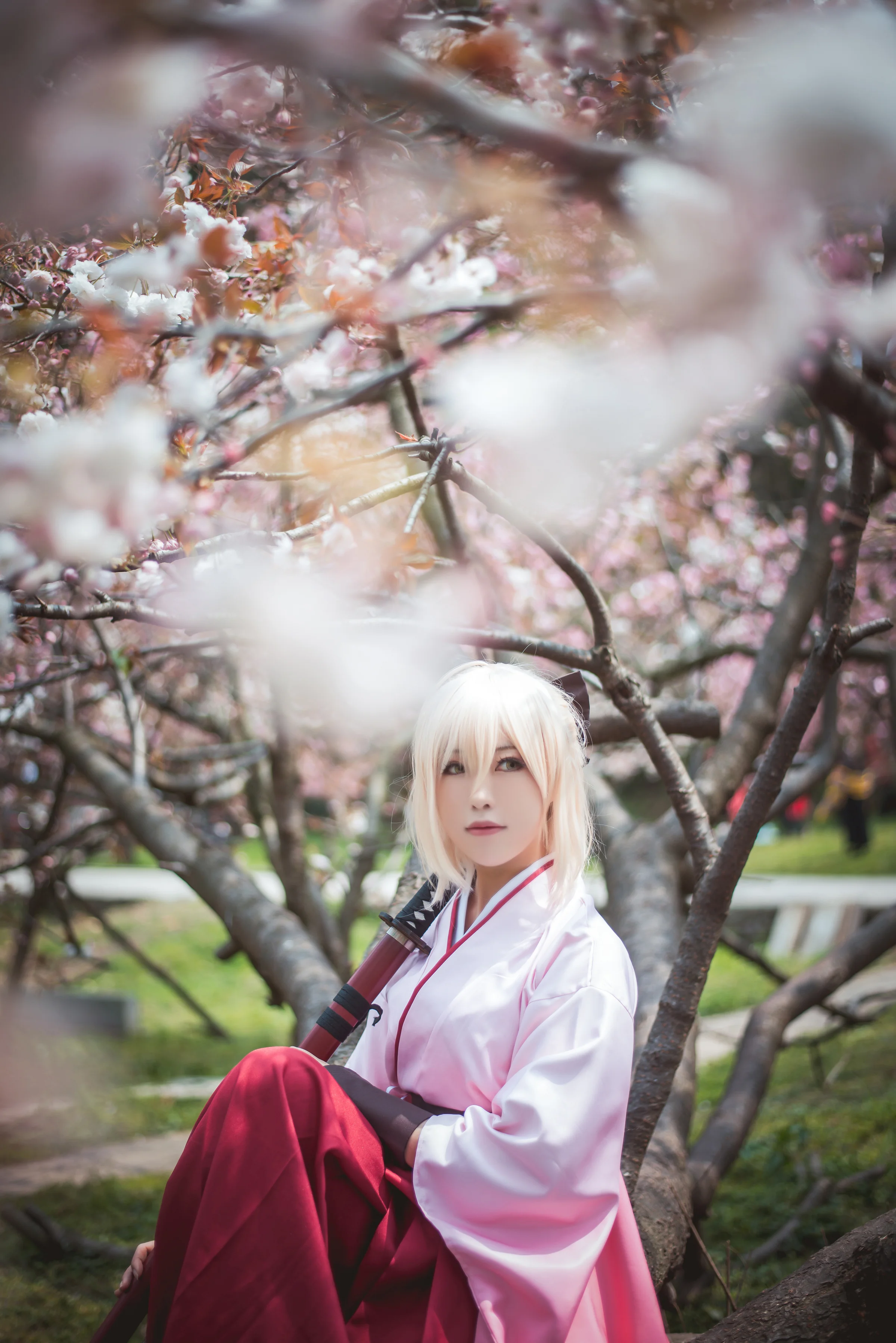 Fate/GrandOrder 冲田总司COS写真