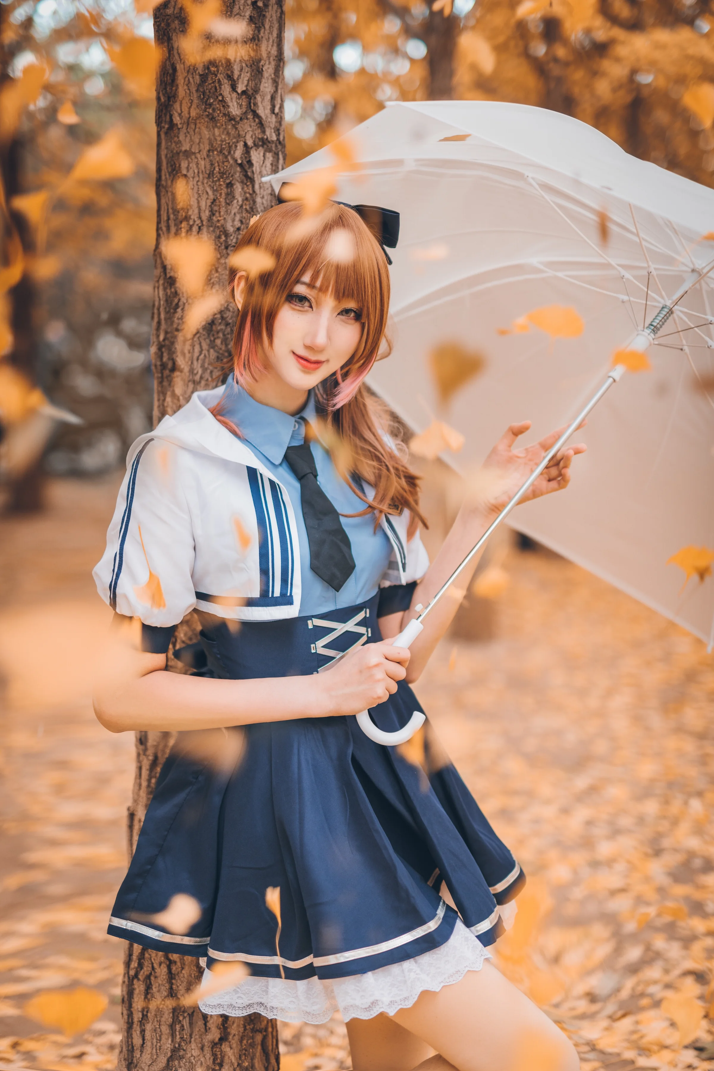 飞天小女警 恋与制作人 白起性转COS写真